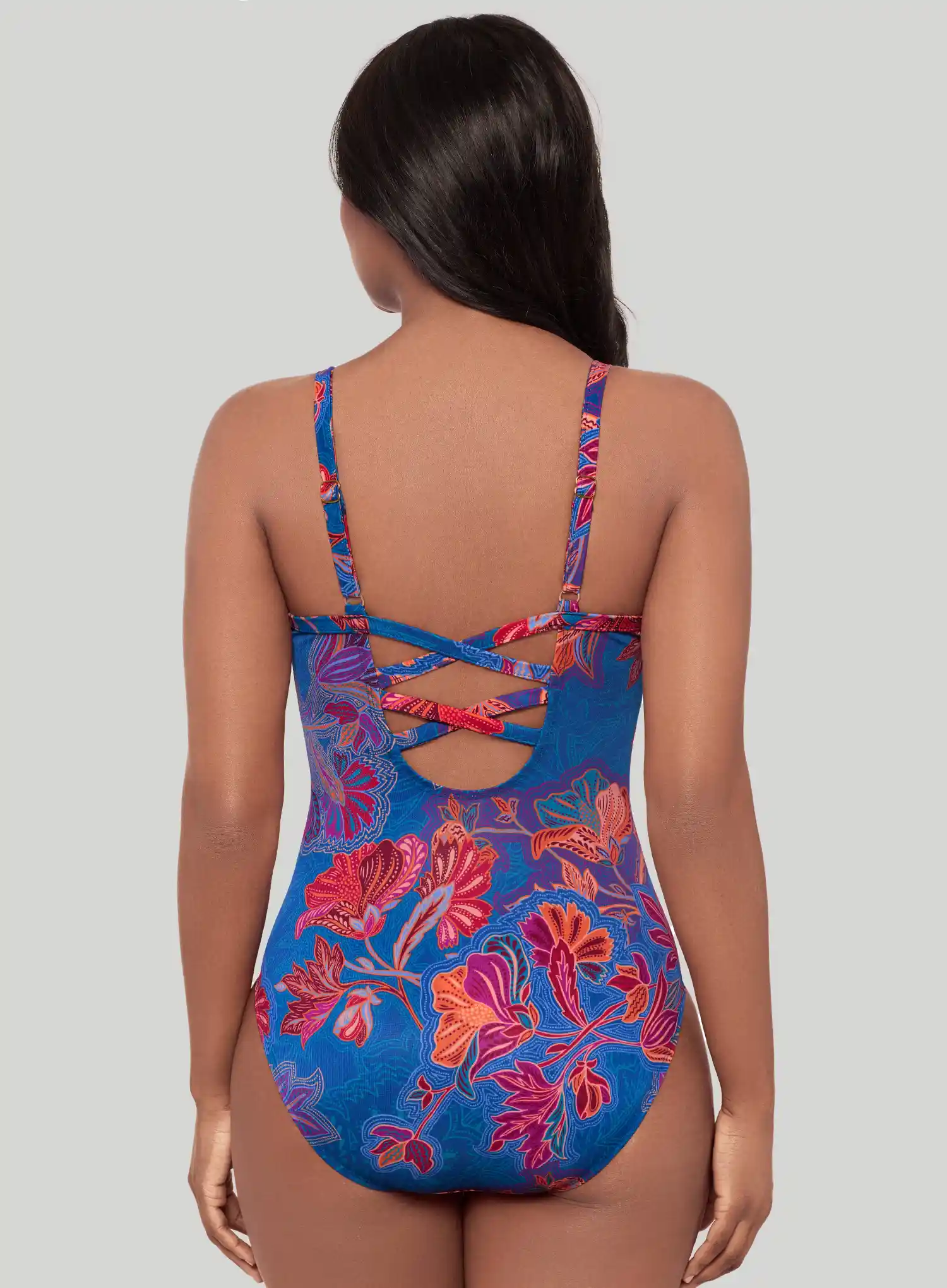 Miraclesuit Swimwear: Decoupage Captivate Underwired Shaping One Piece Multi - Image 3