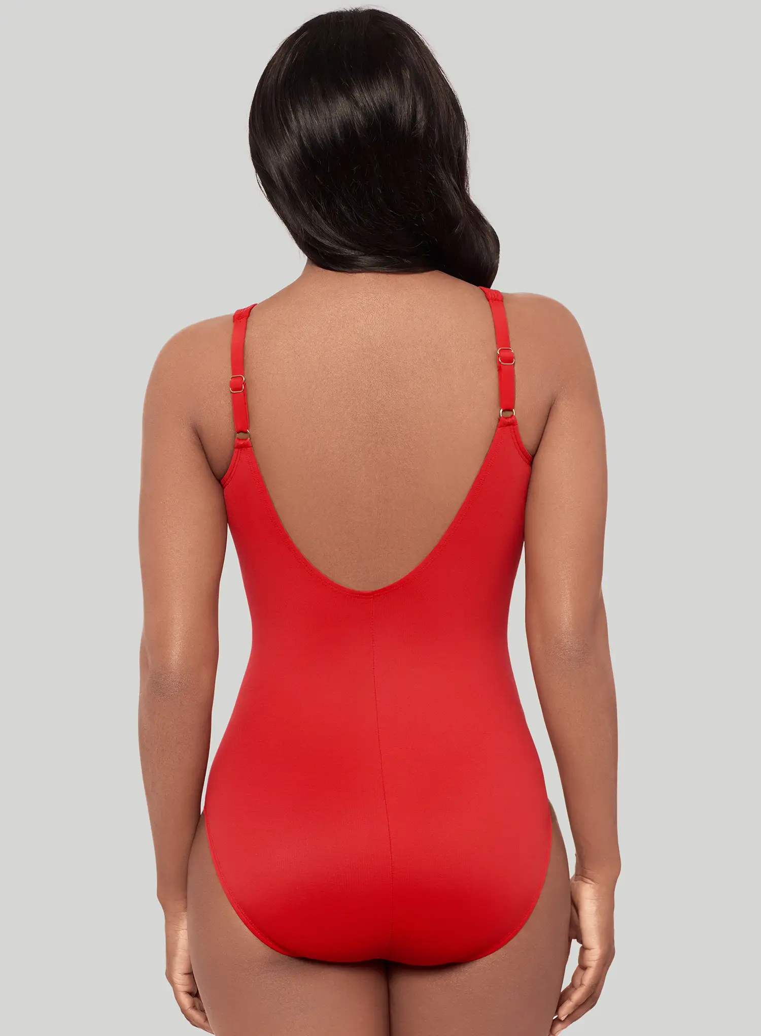 Miraclesuit Swimwear: Must Haves Oceanus E Cup Underwired Shaping One Piece Poppy - Image 2