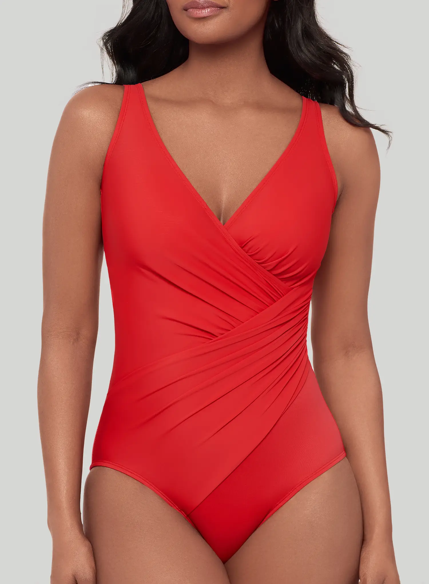 Miraclesuit Swimwear: Must Haves Oceanus E Cup Underwired Shaping One Piece Poppy - Image 4