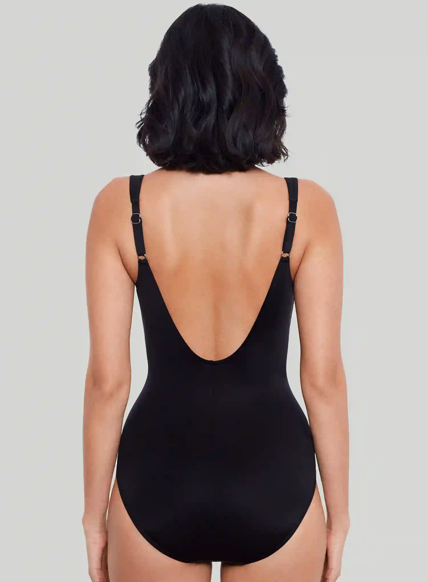 Miraclesuit Swimwear: Must Haves Sanibel E Cup Underwired Shaping One Piece Black - Image 3