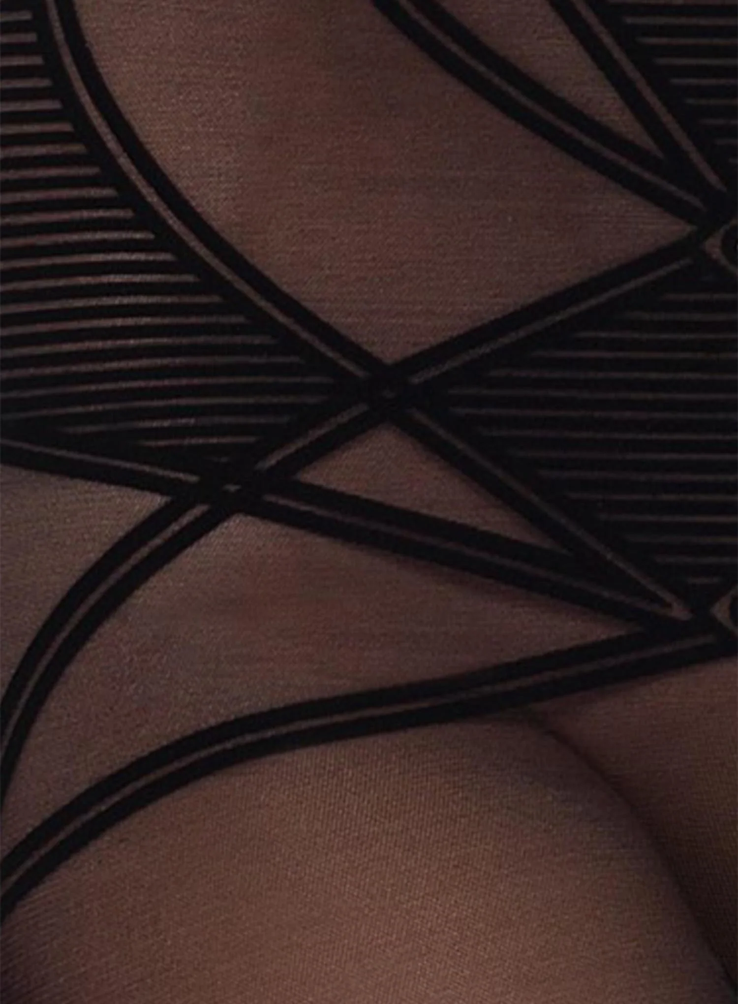 Nancy Ganz: Sheer Decadence Shaper Shorts Black - Image 6