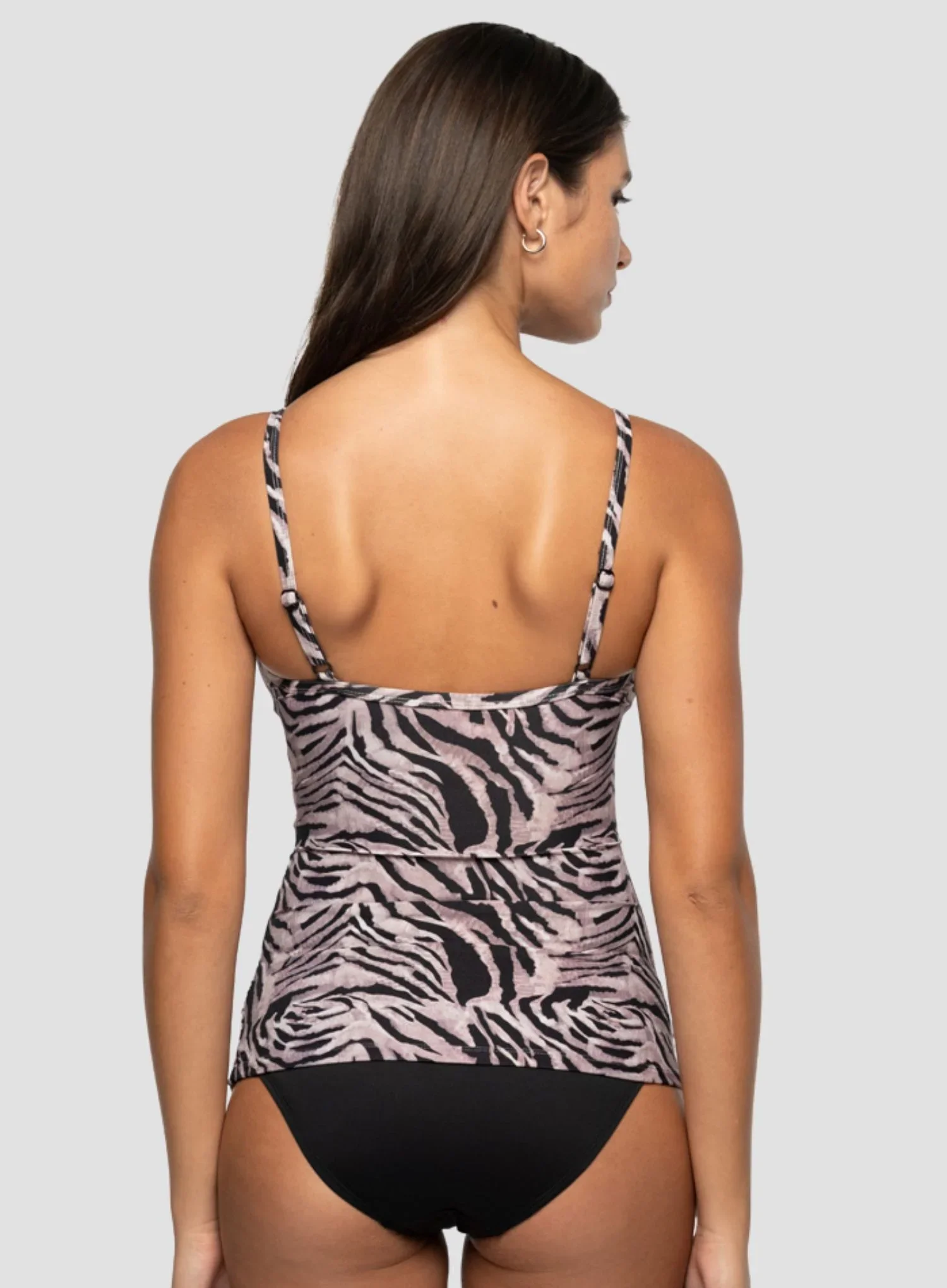 Nip Tuck Swim: Plains Louise Classic Bikini Brief Black - Image 3