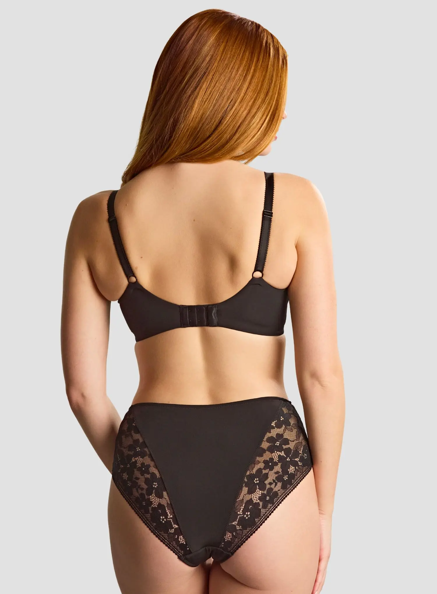 Panache: Celeste Deep Brief Black - Image 3