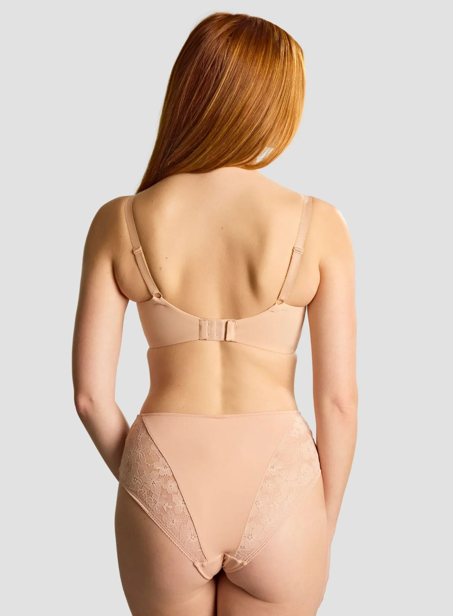 Panache: Celeste Deep Brief Cameo Rose - Image 3