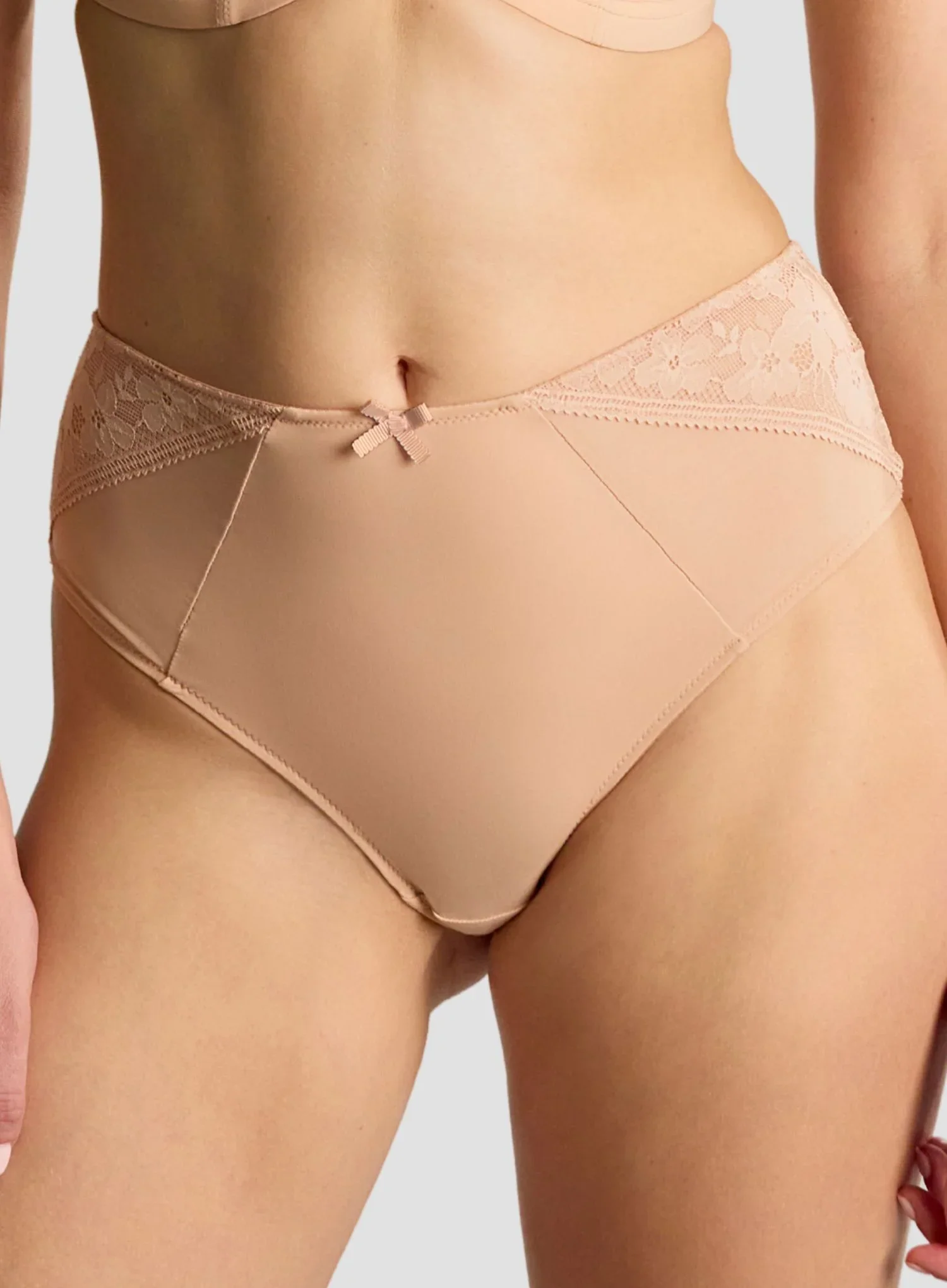 Panache: Celeste Deep Brief Cameo Rose - Image 4