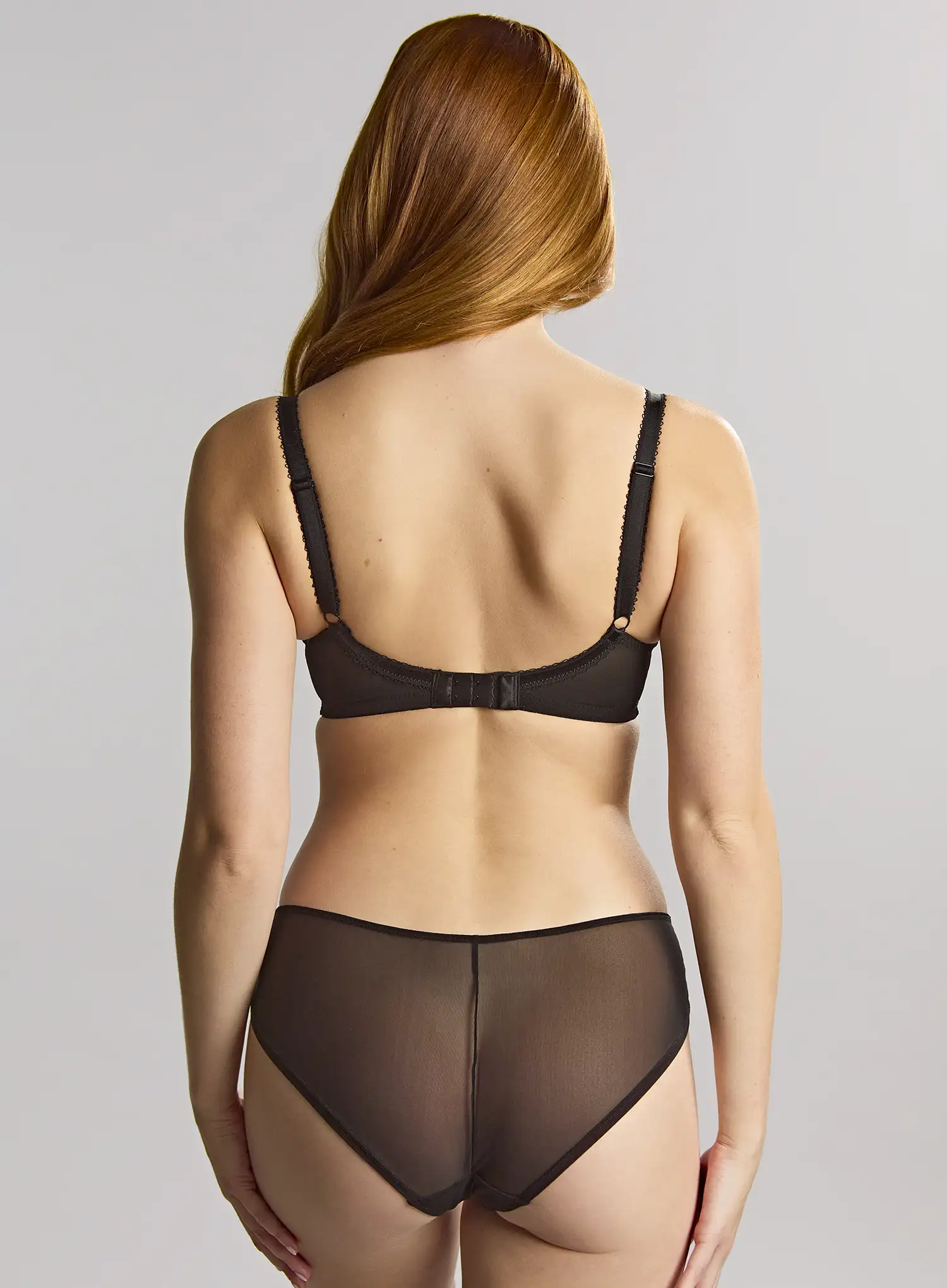 Panache: Clara New Brief Black Charcoal - Image 2