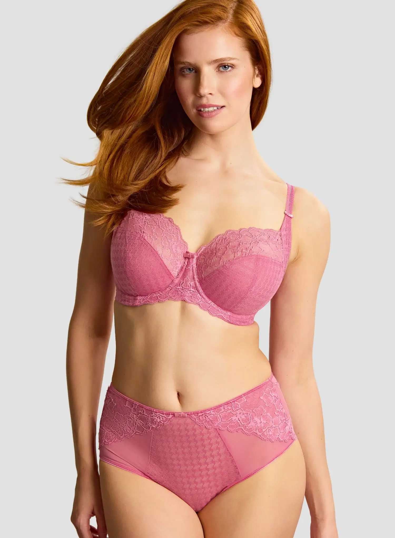 Panache: Envy Deep Brief Fuchsia Pink - Image 2