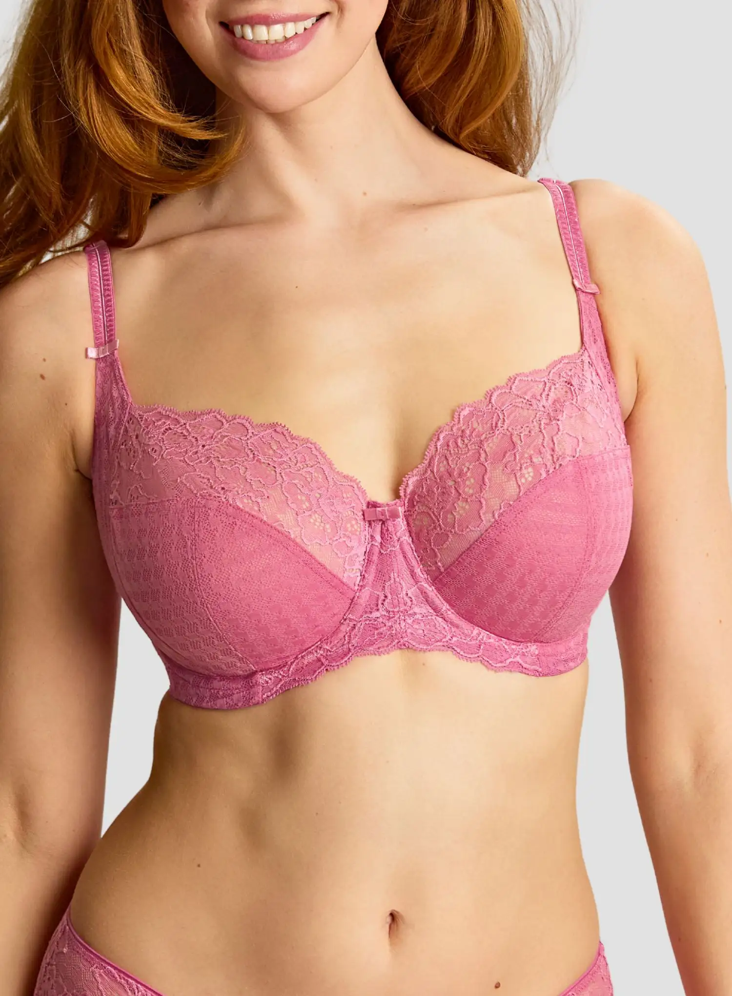 Panache: Envy Full Cup Bra Fuchsia Pink - Image 4