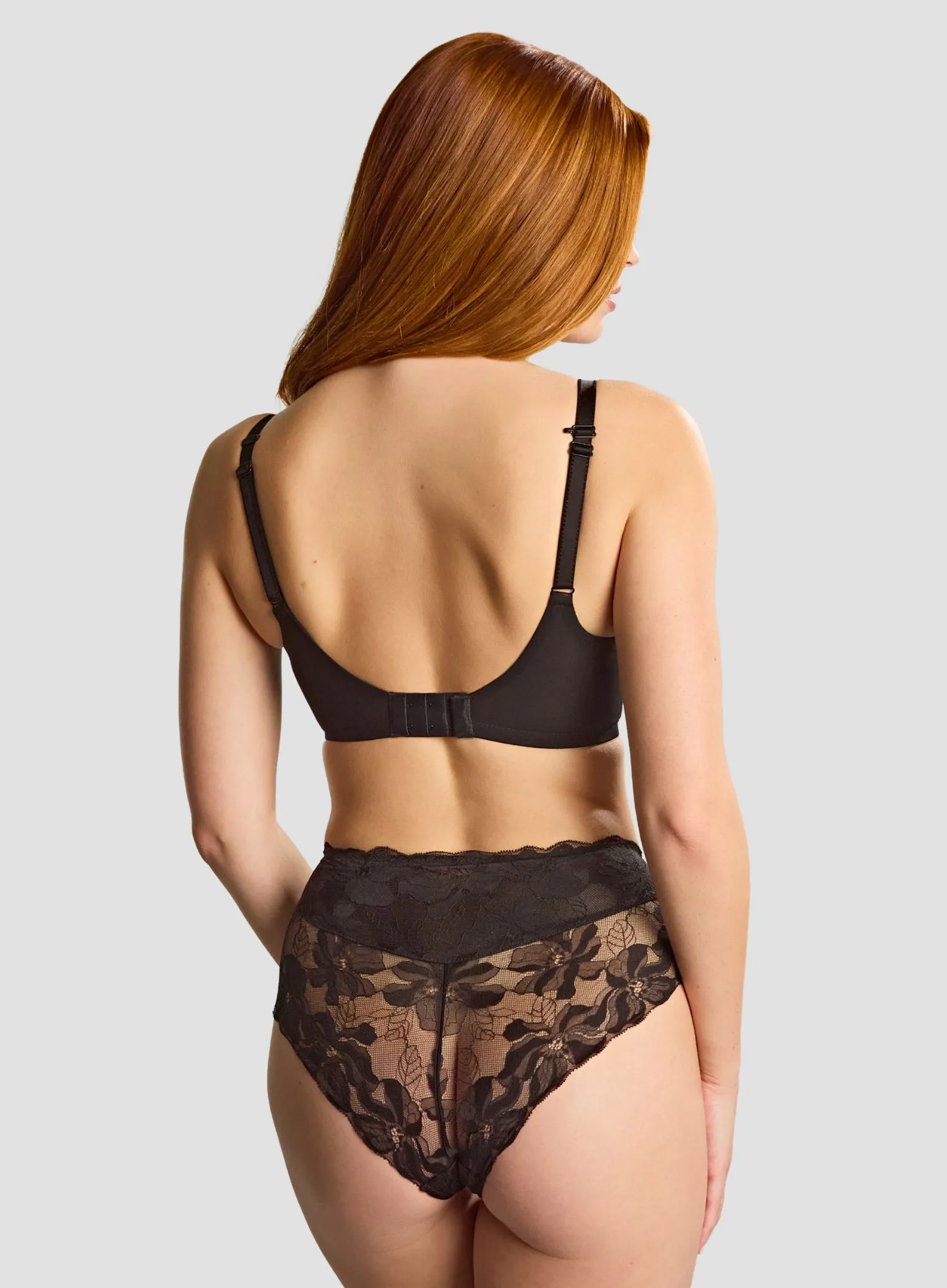 Panache: Evangeline Deep Brief Black - Image 3
