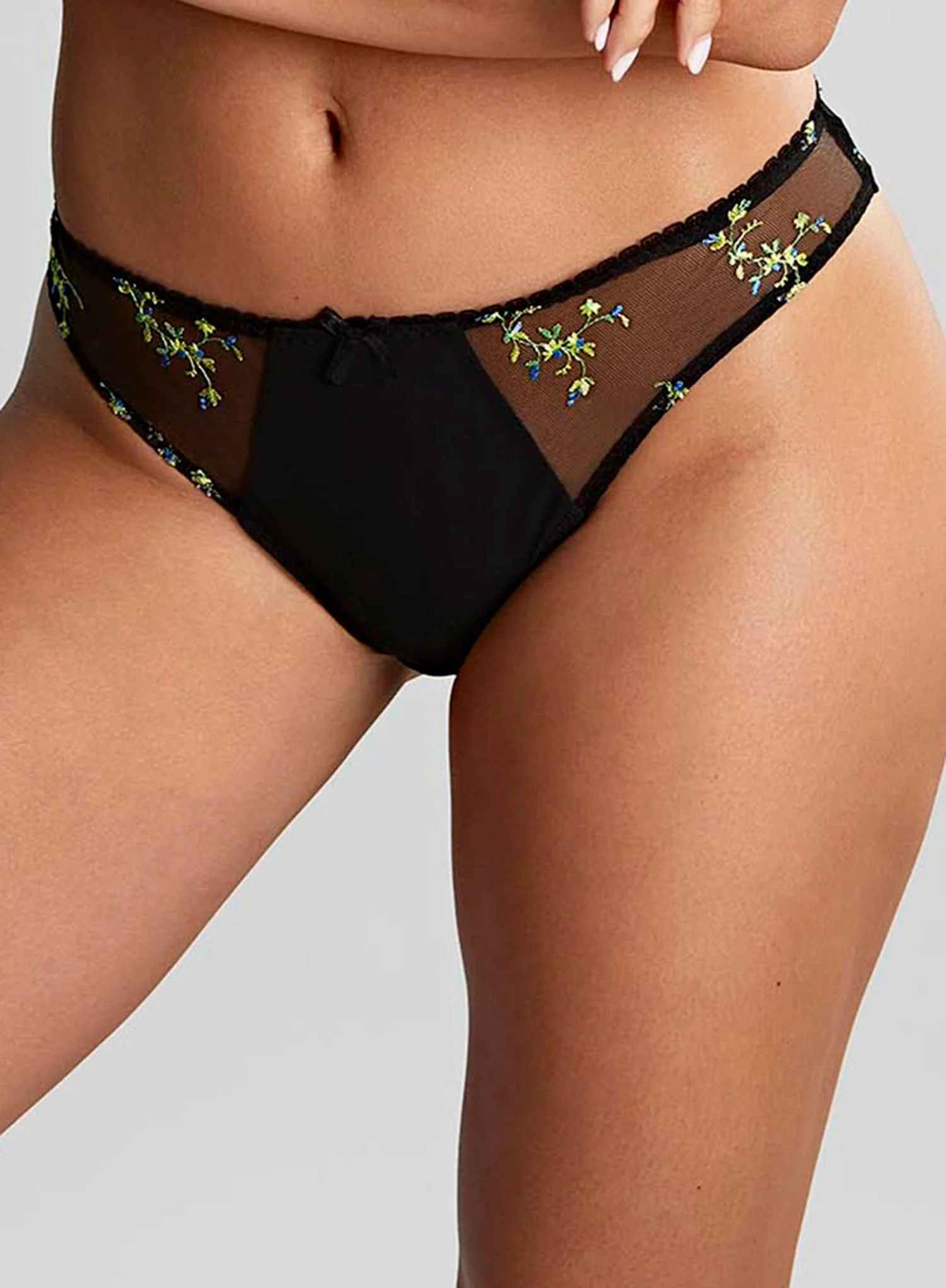 Panache: Meadow Brazilian Brief Black - Image 3