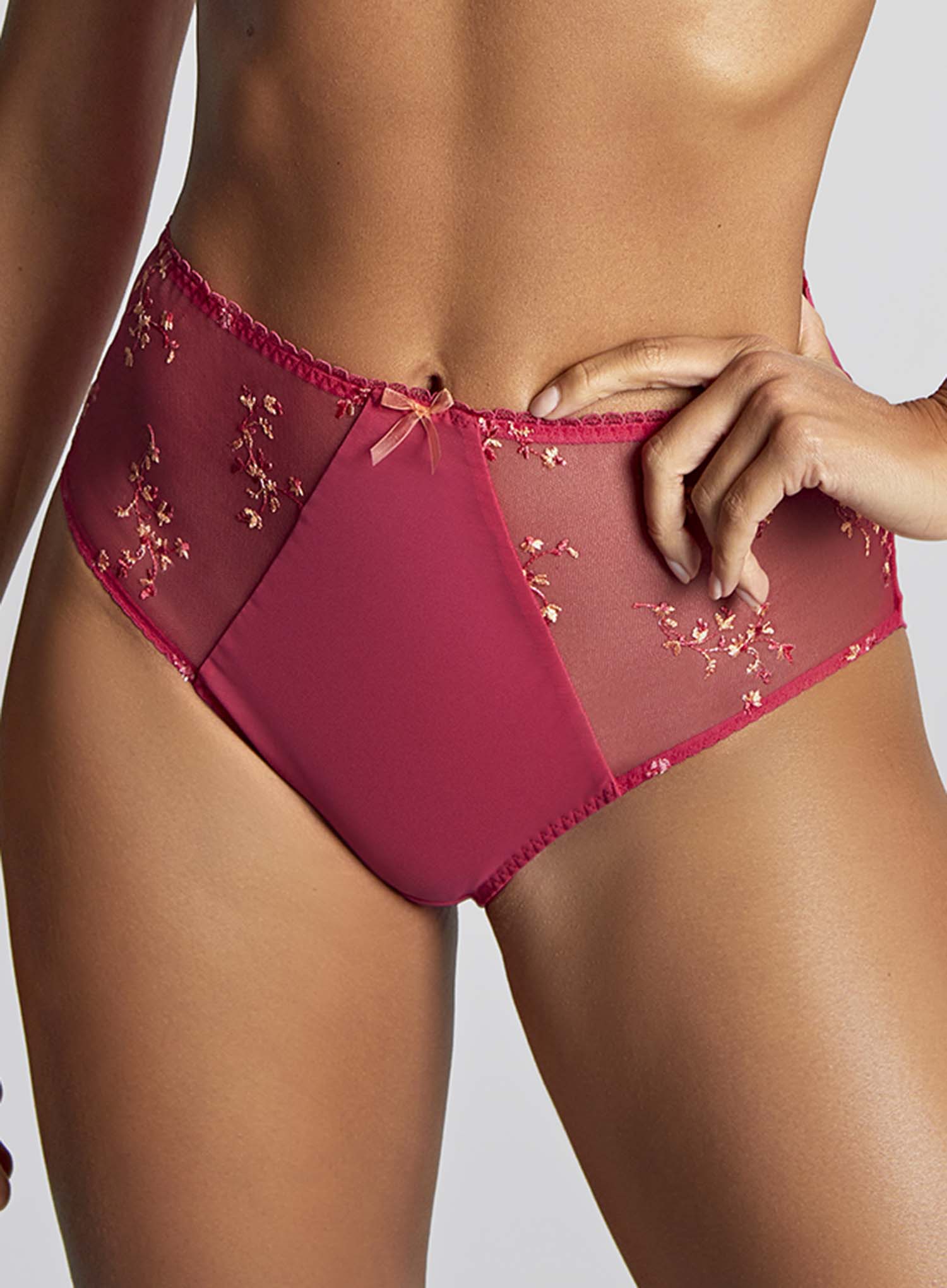 Panache: Meadow Deep Brief Raspberry - Image 3