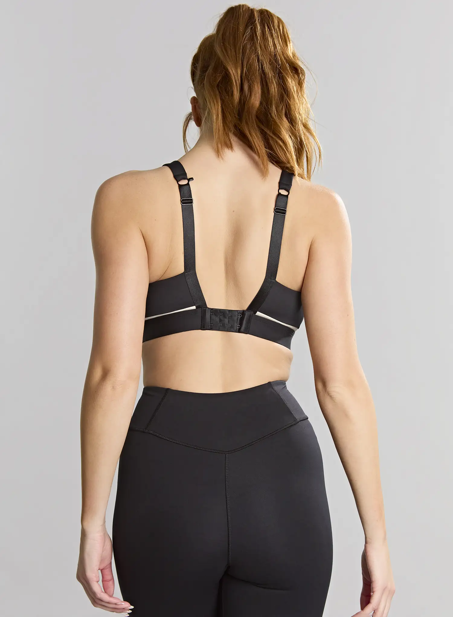 Panache Sport: Freedom Non Wired Non Padded Sports Bra Black Chalk - Image 3