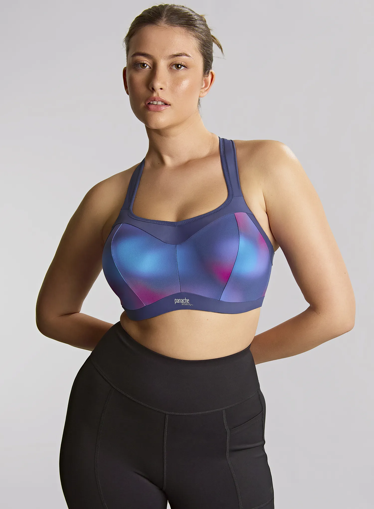 Panache Sport: Power Moulded Sports Bra Ombre Print - Image 2
