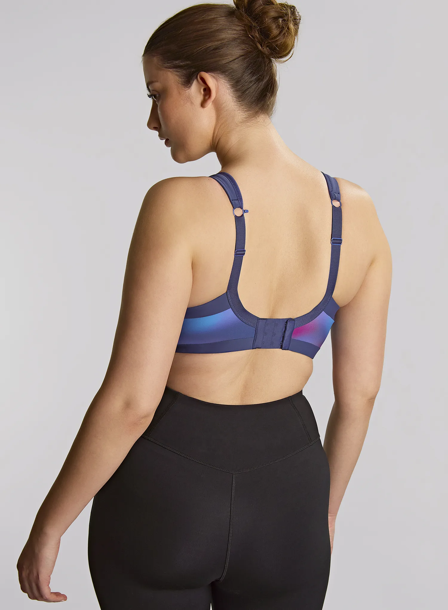 Panache Sport: Power Moulded Sports Bra Ombre Print - Image 3