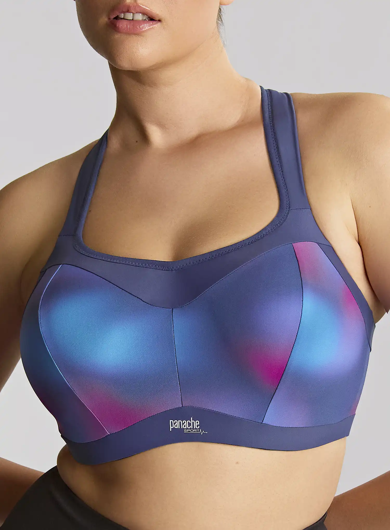 Panache Sport: Power Moulded Sports Bra Ombre Print - Image 5