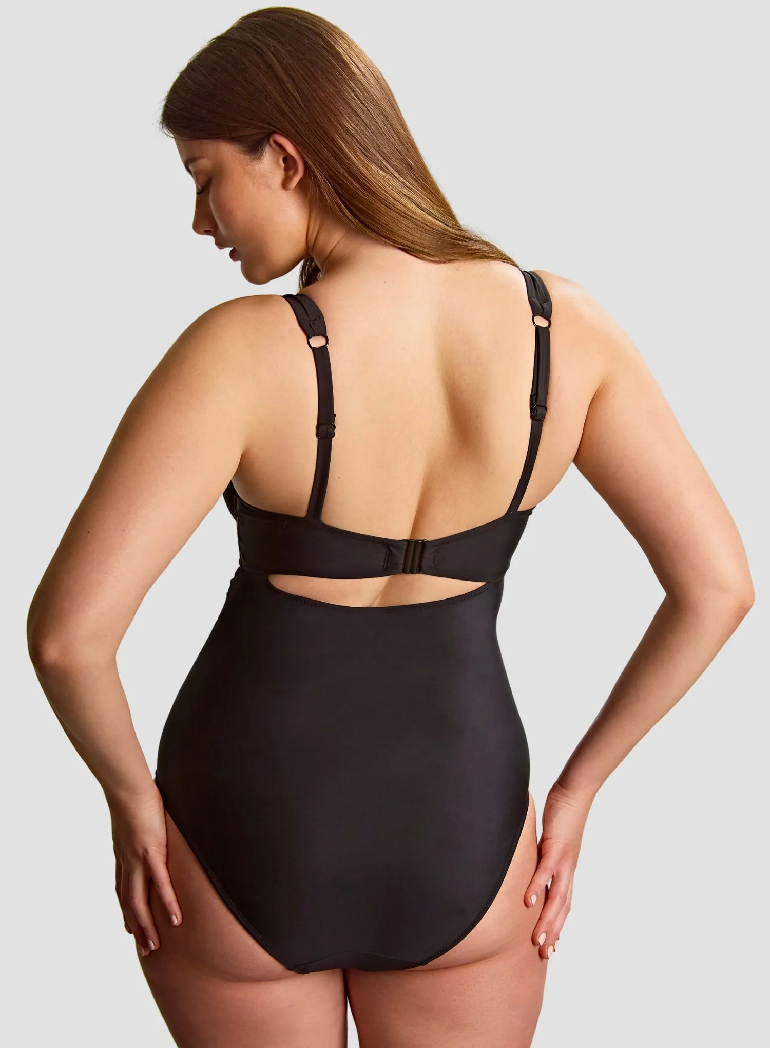 Panache Swimwear: Signature Zadie Full Cup Swimsuit Black - Image 3