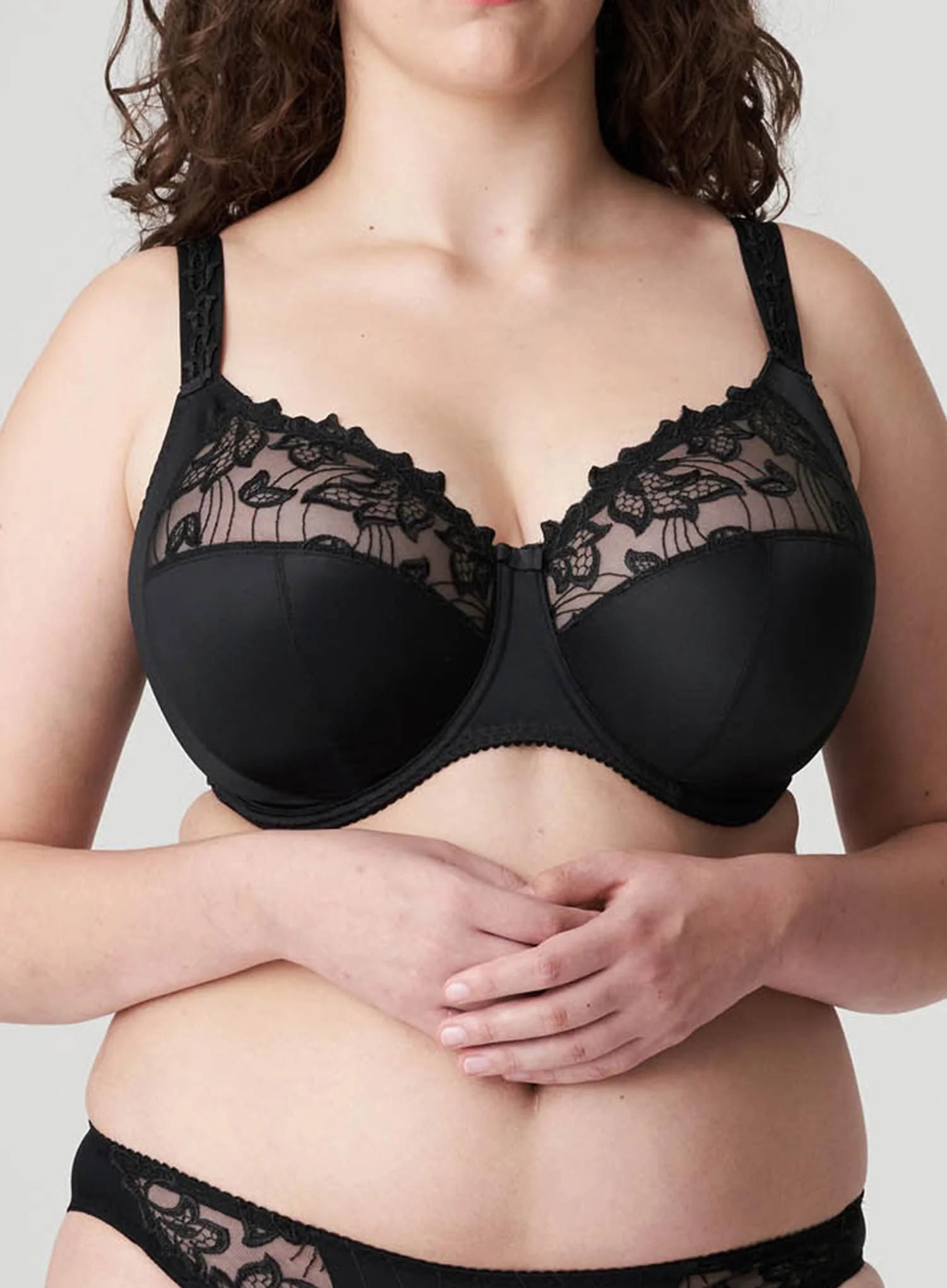 PrimaDonna: Deauville Full Cup Wire Bra I J K Cup Black - Image 4