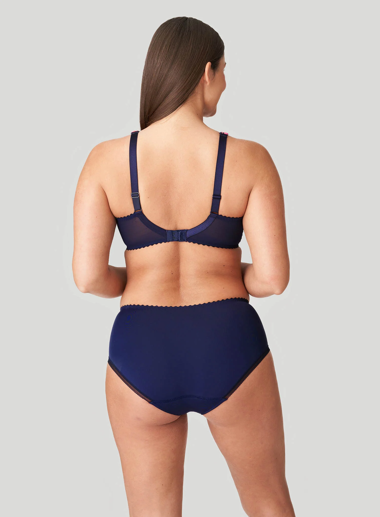 PrimaDonna: Devdaha Underwired Full Cup Bra Velvet Blue - Image 3