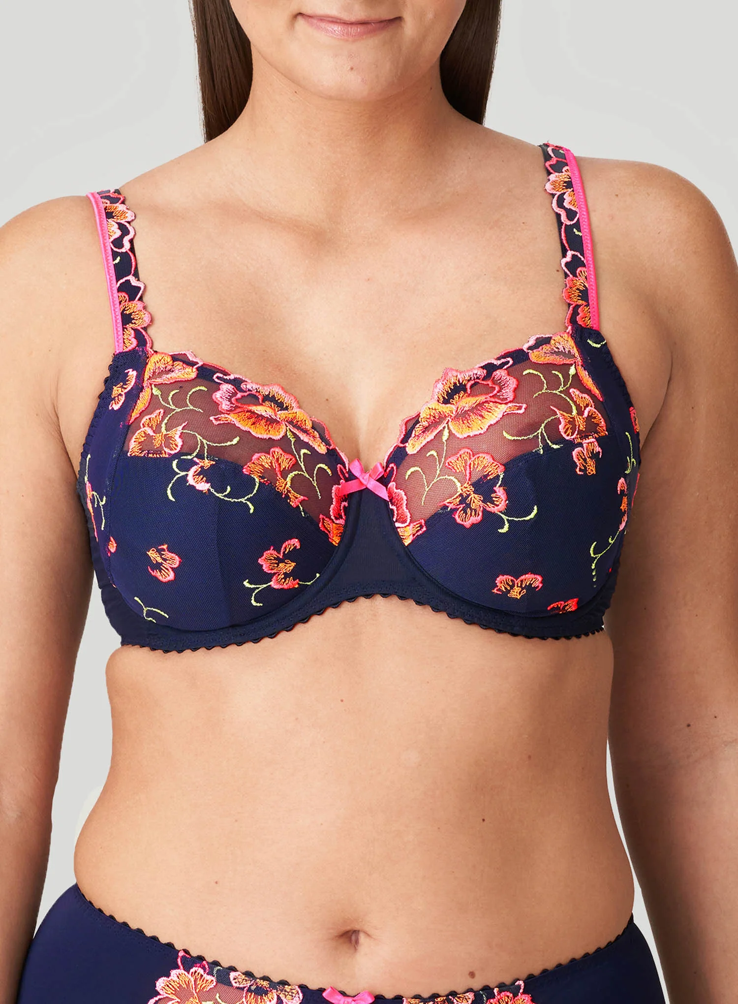 PrimaDonna: Devdaha Underwired Full Cup Bra Velvet Blue - Image 5