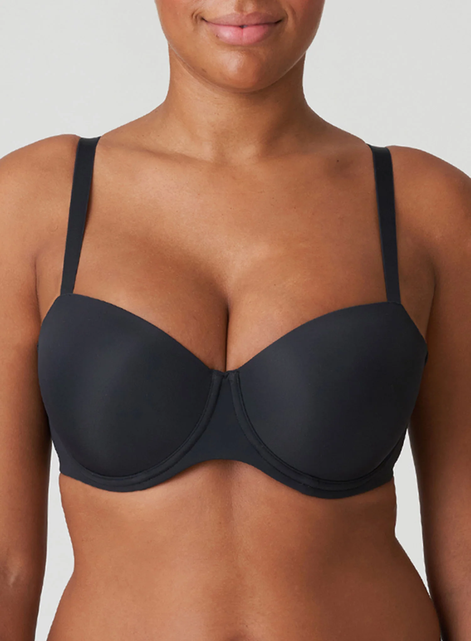 Primadonna: Figuras Padded Balcony Bra Charcoal - Image 5