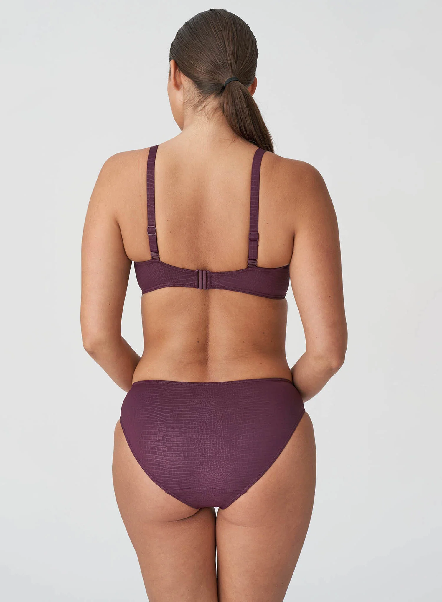 PrimaDonna Swim: Dalyan Rio Bikini Brief Wine - Image 3