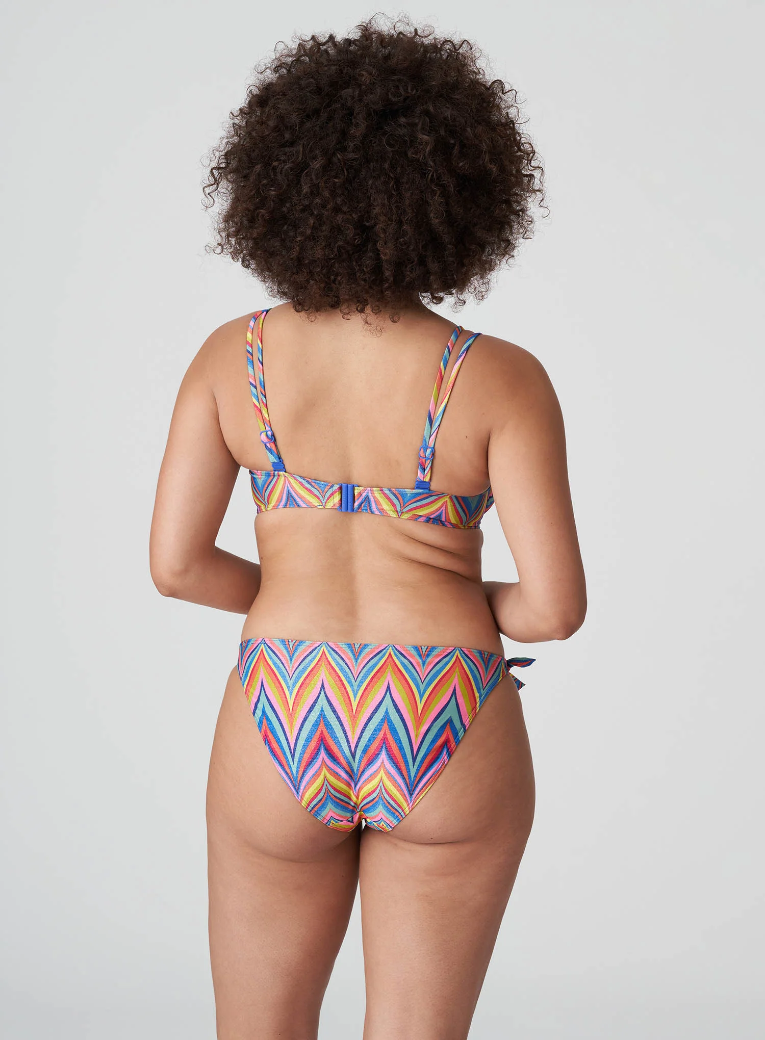 PrimaDonna Swim: Kea Full Cup Bikini Top Rainbow Paradise - Image 3