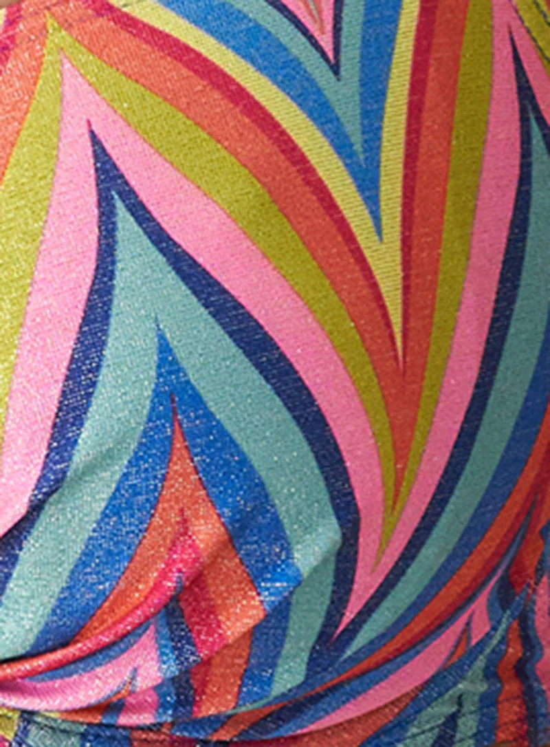 PrimaDonna Swim: Kea Full Cup Bikini Top Rainbow Paradise - Image 5
