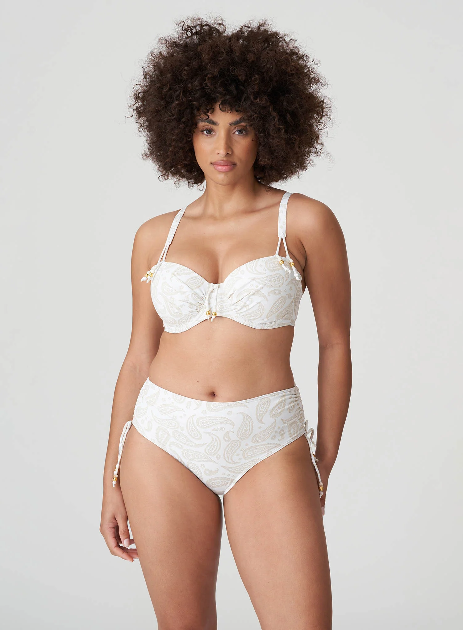 PrimaDonna Swim: Sidari Full Bikini Brief White Yacht