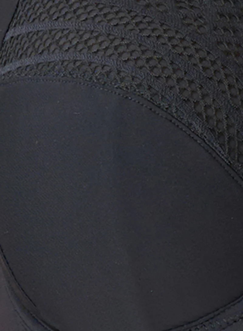 Primadonna Twist: East End Full Cup Wire Bra Charcoal - Image 7