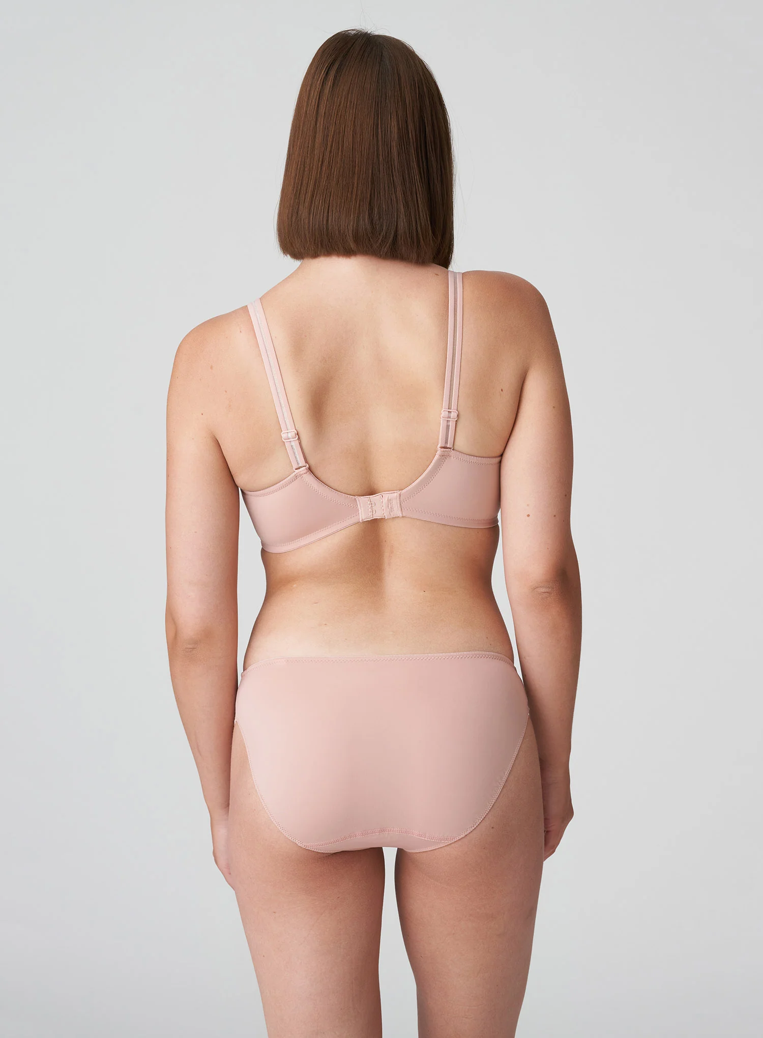 Primadonna Twist: East End Full Cup Wire Bra Powder Rose - Image 3