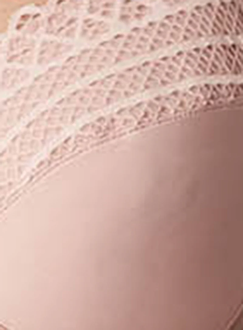 Primadonna Twist: East End Full Cup Wire Bra Powder Rose - Image 6