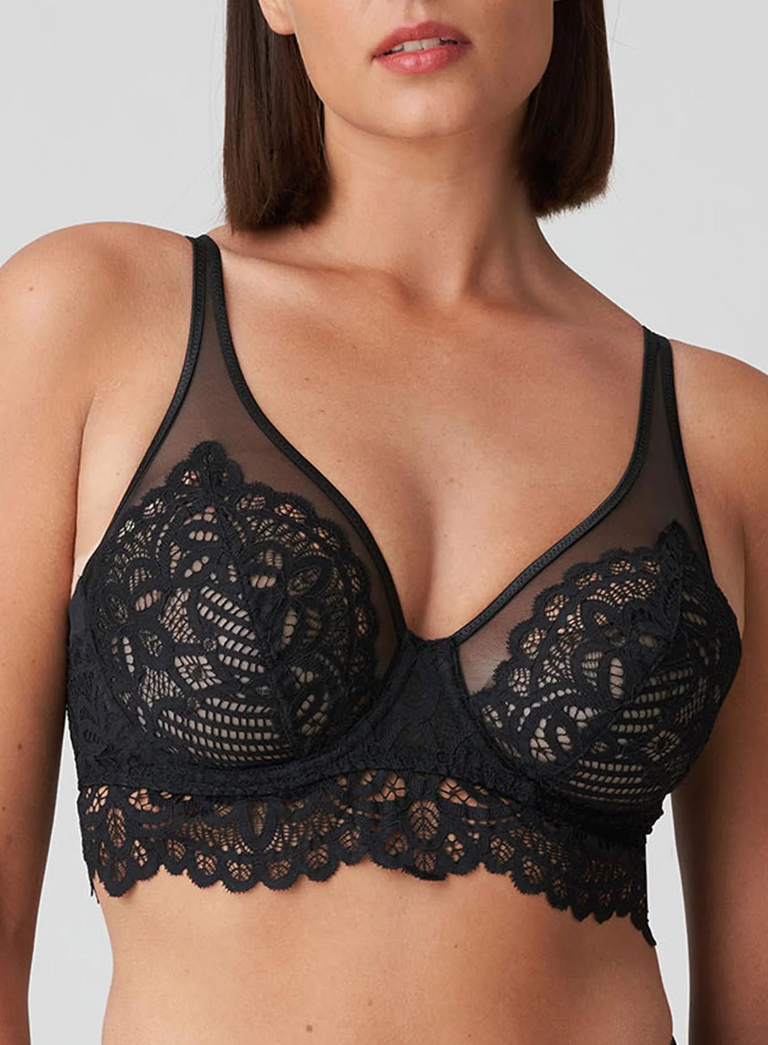 PrimaDonna Twist: First Night Longline Bra Black - Image 5