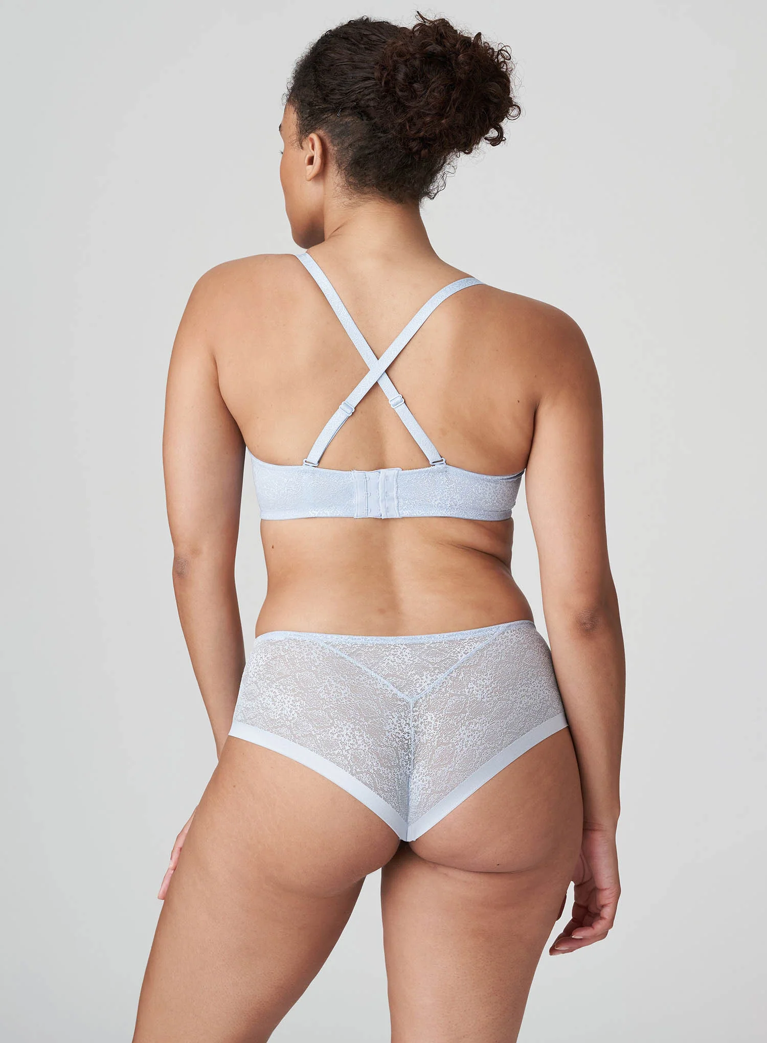 PrimaDonna Twist: Lumino Padded Balcony Bra Pale Blue - Image 4