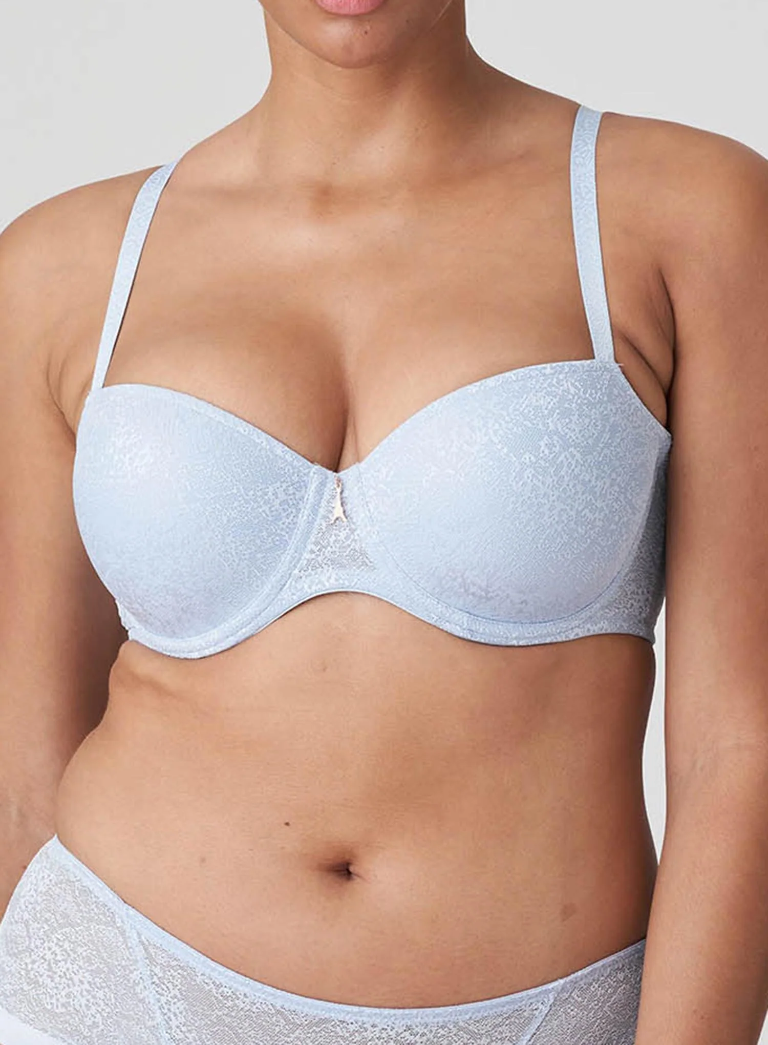 PrimaDonna Twist: Lumino Padded Balcony Bra Pale Blue - Image 6