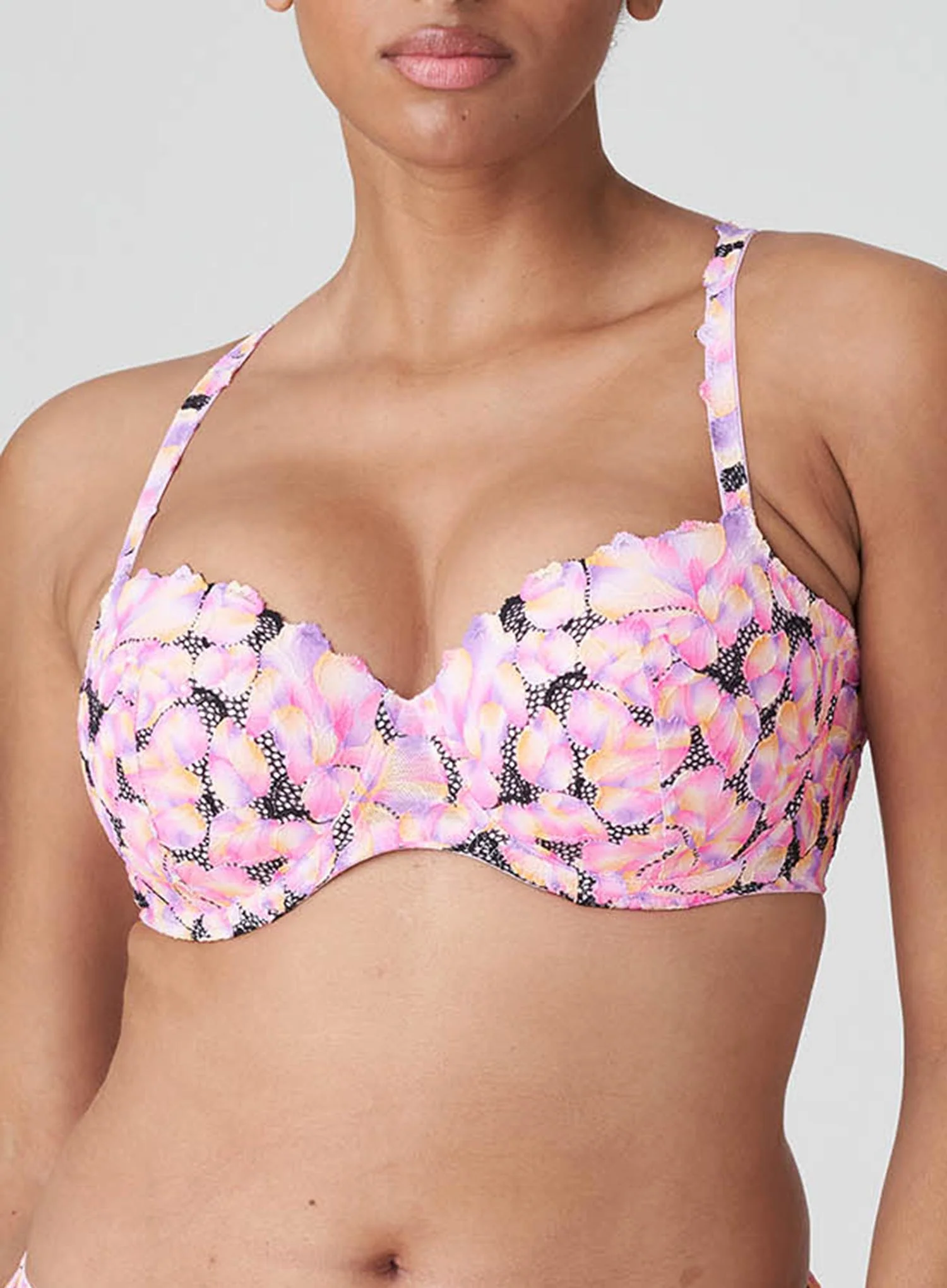 PrimaDonna Twist: Via Alegre Padded Balcony Bra Peony Pink - Image 5