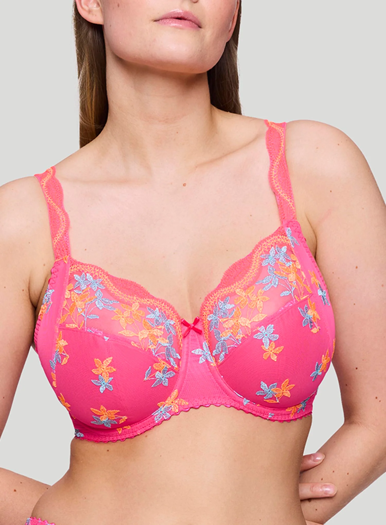 Primadonna: Cala Luna Underwired Full Cup Bra Blogger Pink - Image 5
