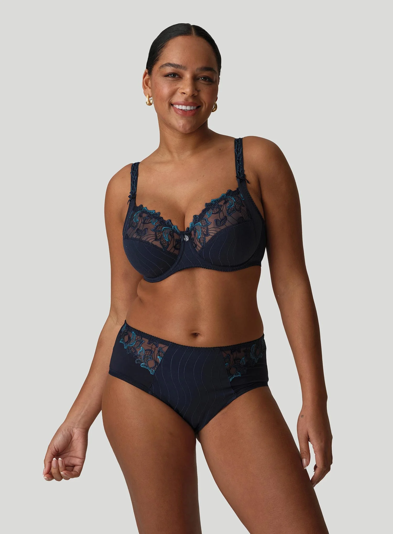 PrimaDonna: Deauville Full Cup Wire Bra Velvet Blue - Image 2