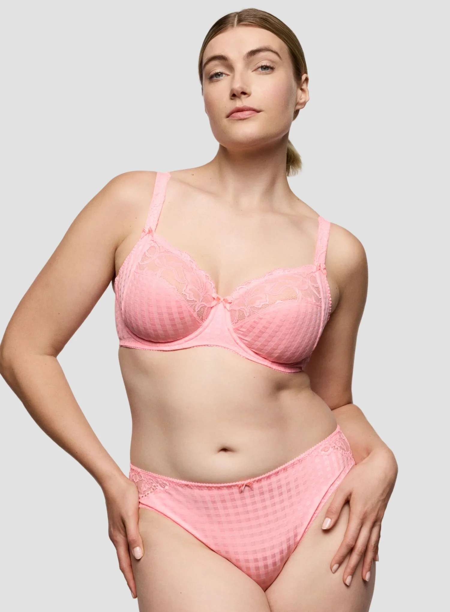 Primadonna: Madison Full Cup Underwired Bra Pink Parfait - Image 2
