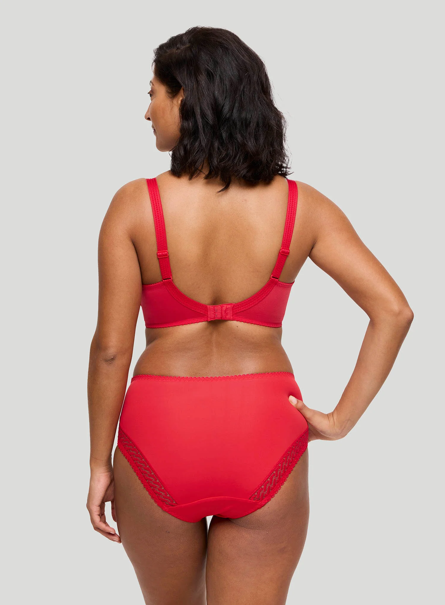 Primadonna: Montara Underwired Full Cup Bra True Red - Image 3