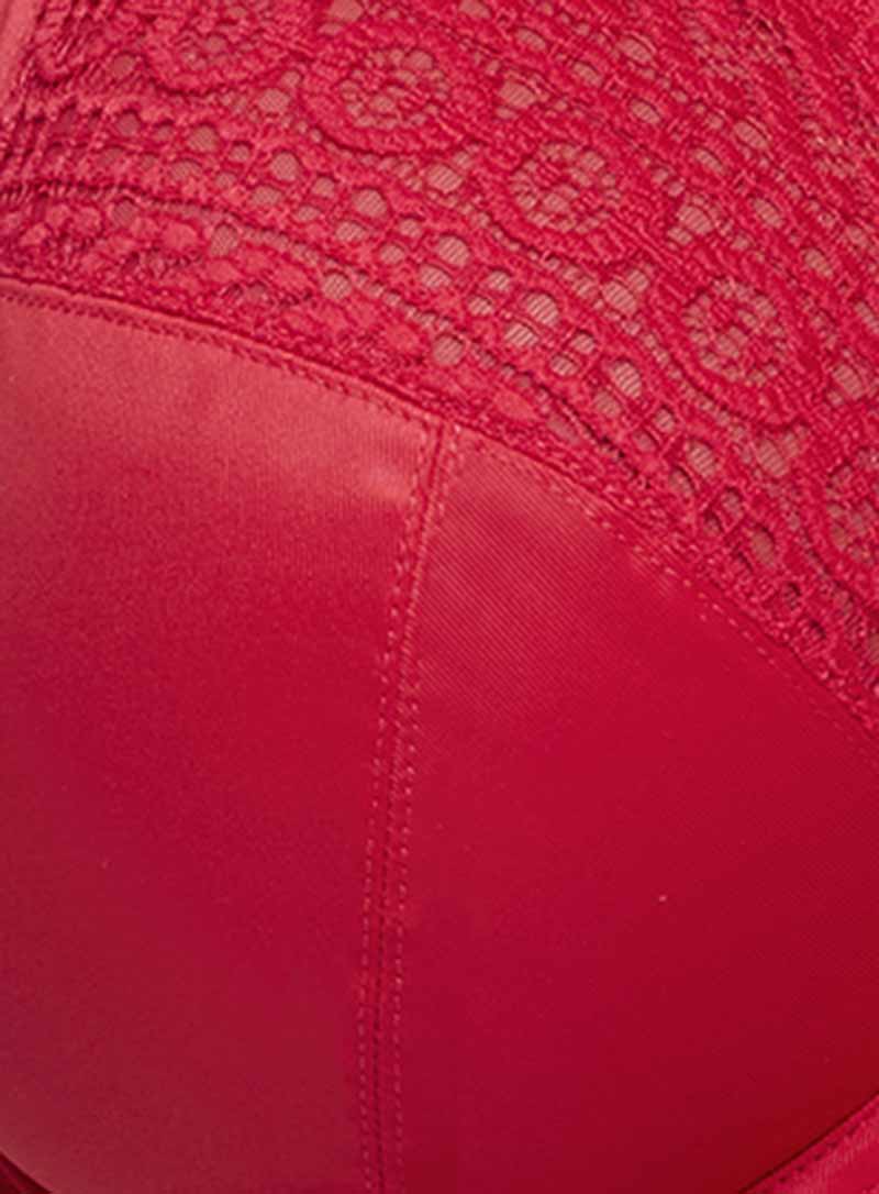 Primadonna: Montara Underwired Full Cup Bra True Red - Image 4