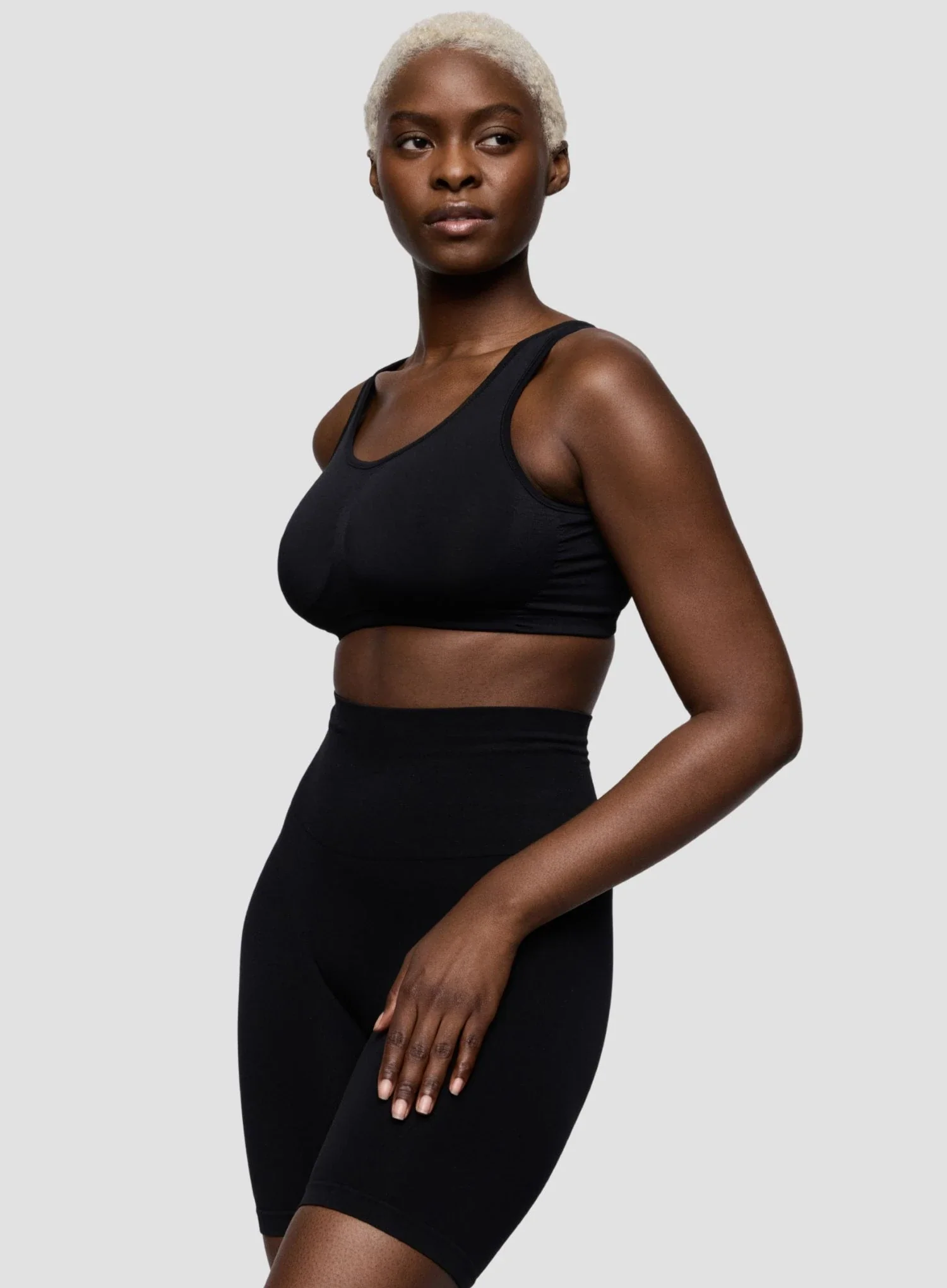 Primadonna: Nudda Anti Chafing Shaping Shorts Black - Image 4