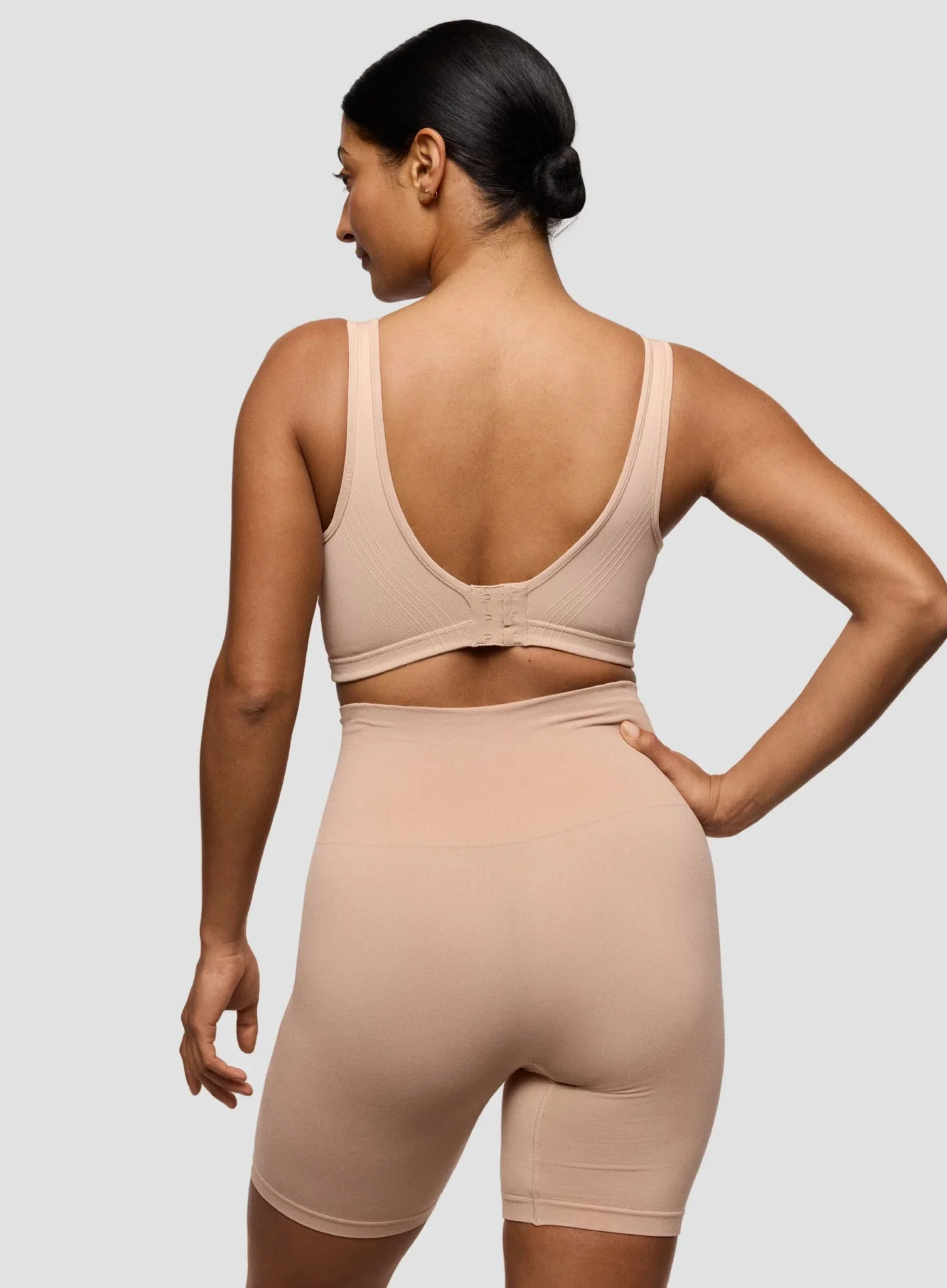Primadonna: Nudda Anti Chafing Shaping Shorts Caffe Latte - Image 2