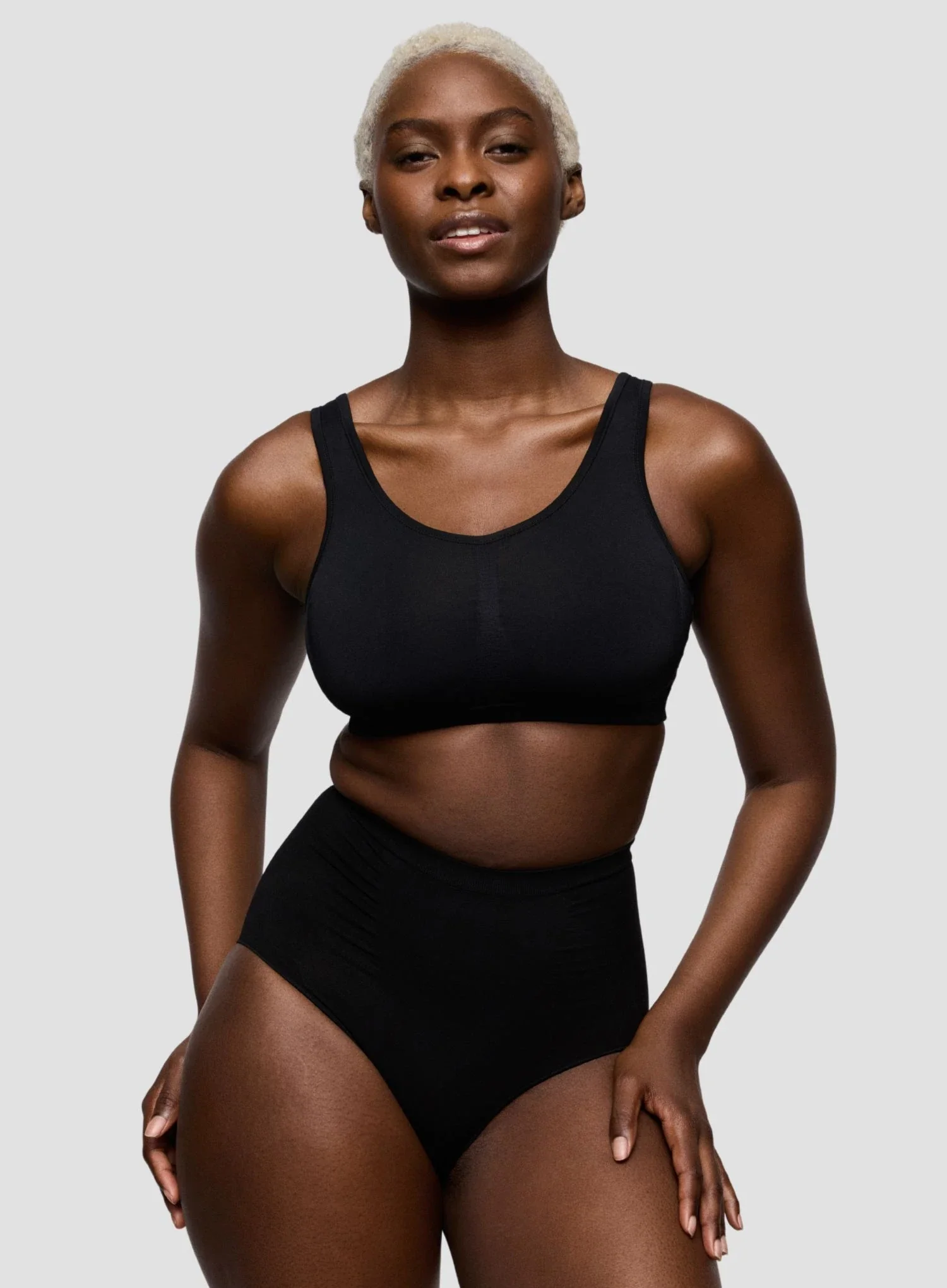 Primadonna: Nudda High Waist Shaping Full Brief Black - Image 2