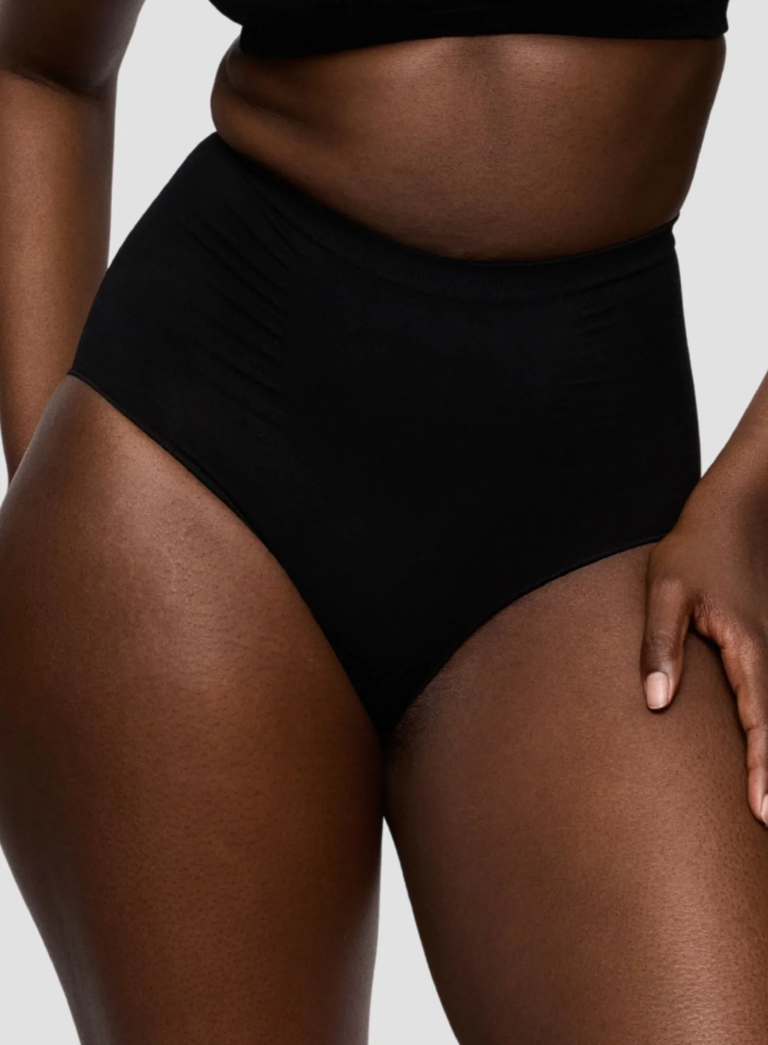 Primadonna: Nudda High Waist Shaping Full Brief Black - Image 5