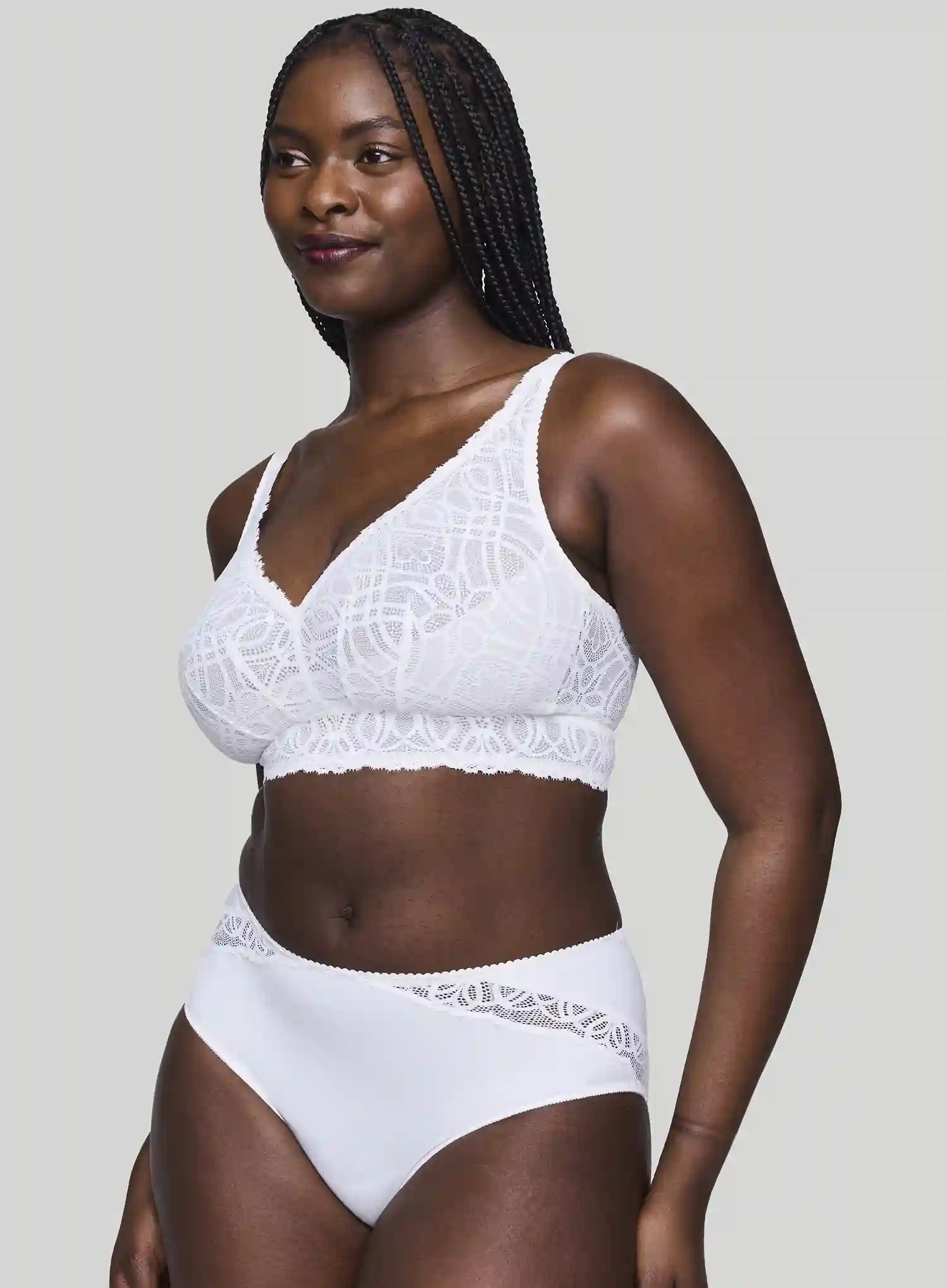 Primadonna: Salerno Wire Free Bra Natural - Image 4