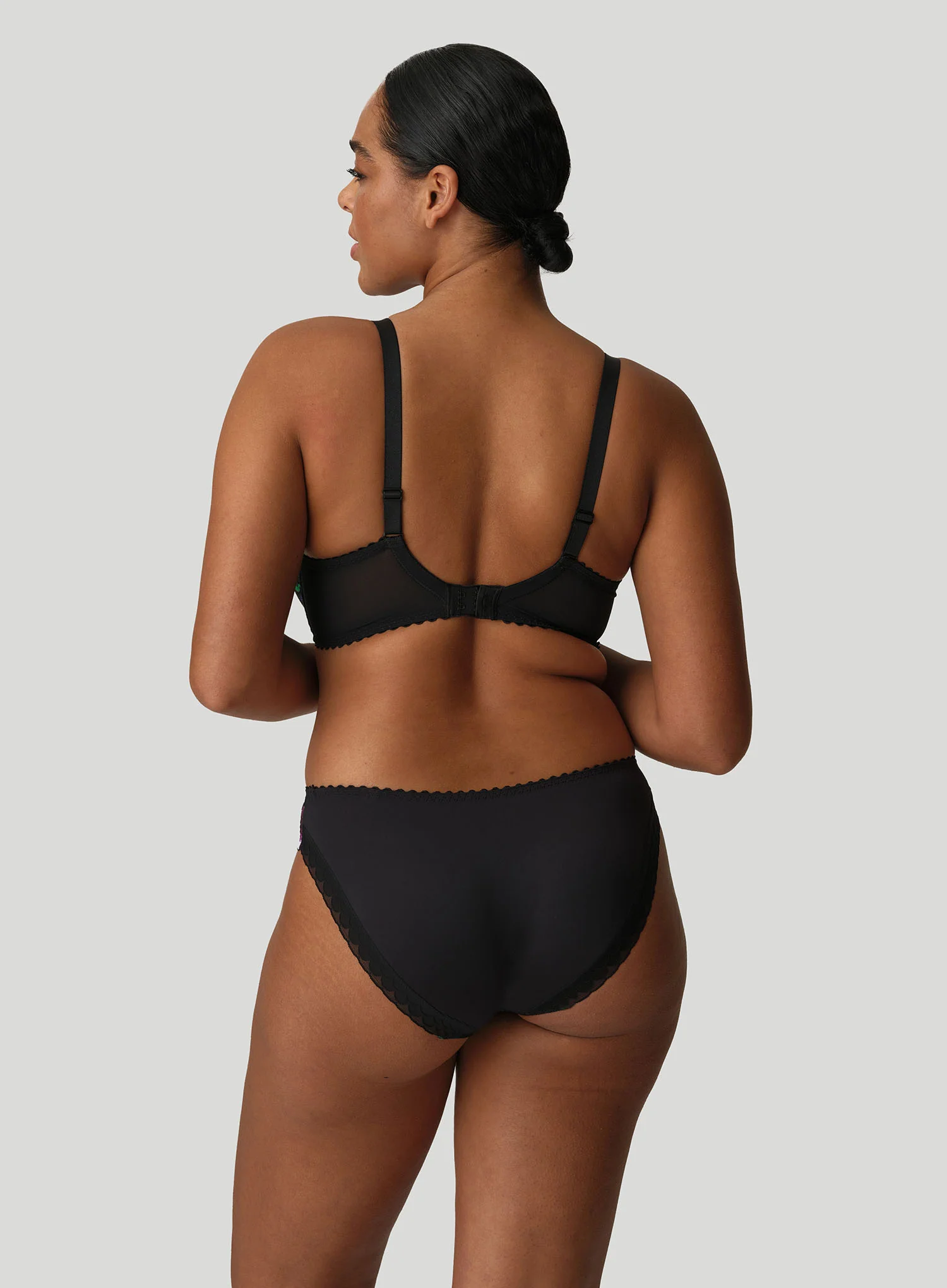 PrimaDonna: San Angel Underwired Half Padded Plunge Bra Peacock Feather - Image 3