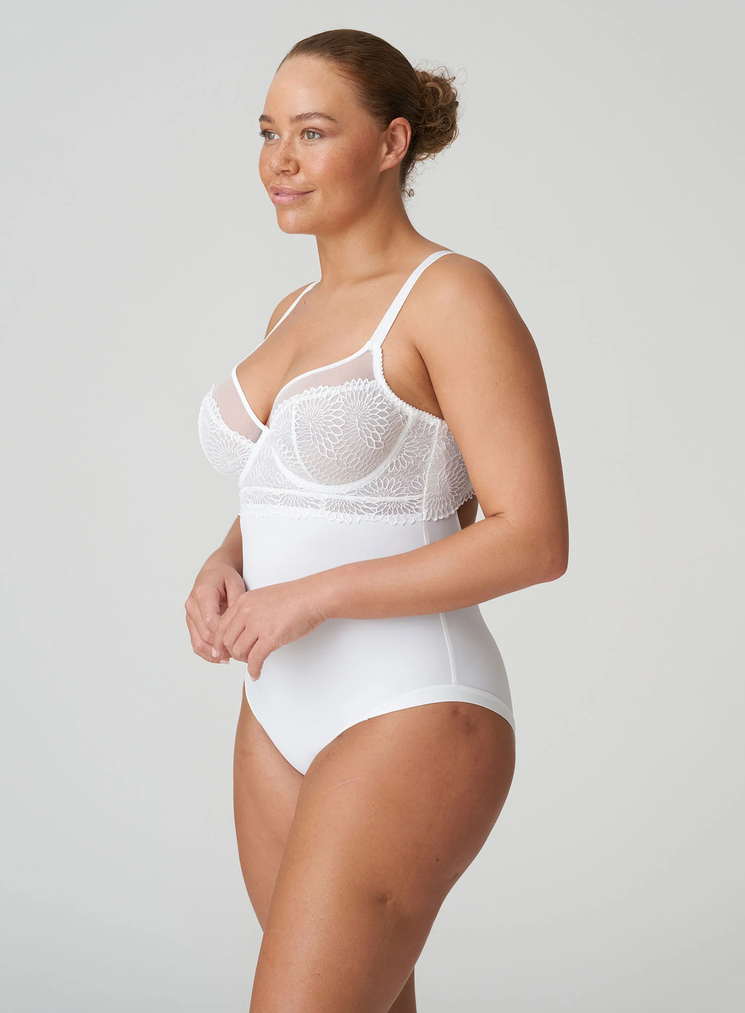 PrimaDonna: Sophora Bodysuit White - Image 2