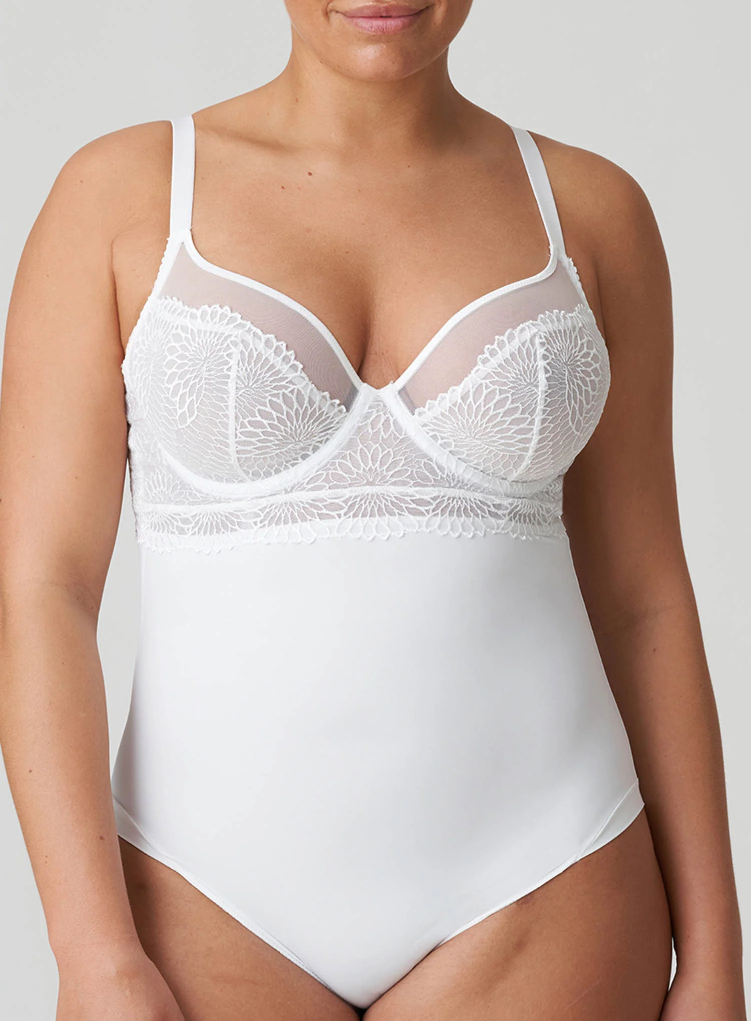 PrimaDonna: Sophora Bodysuit White - Image 4