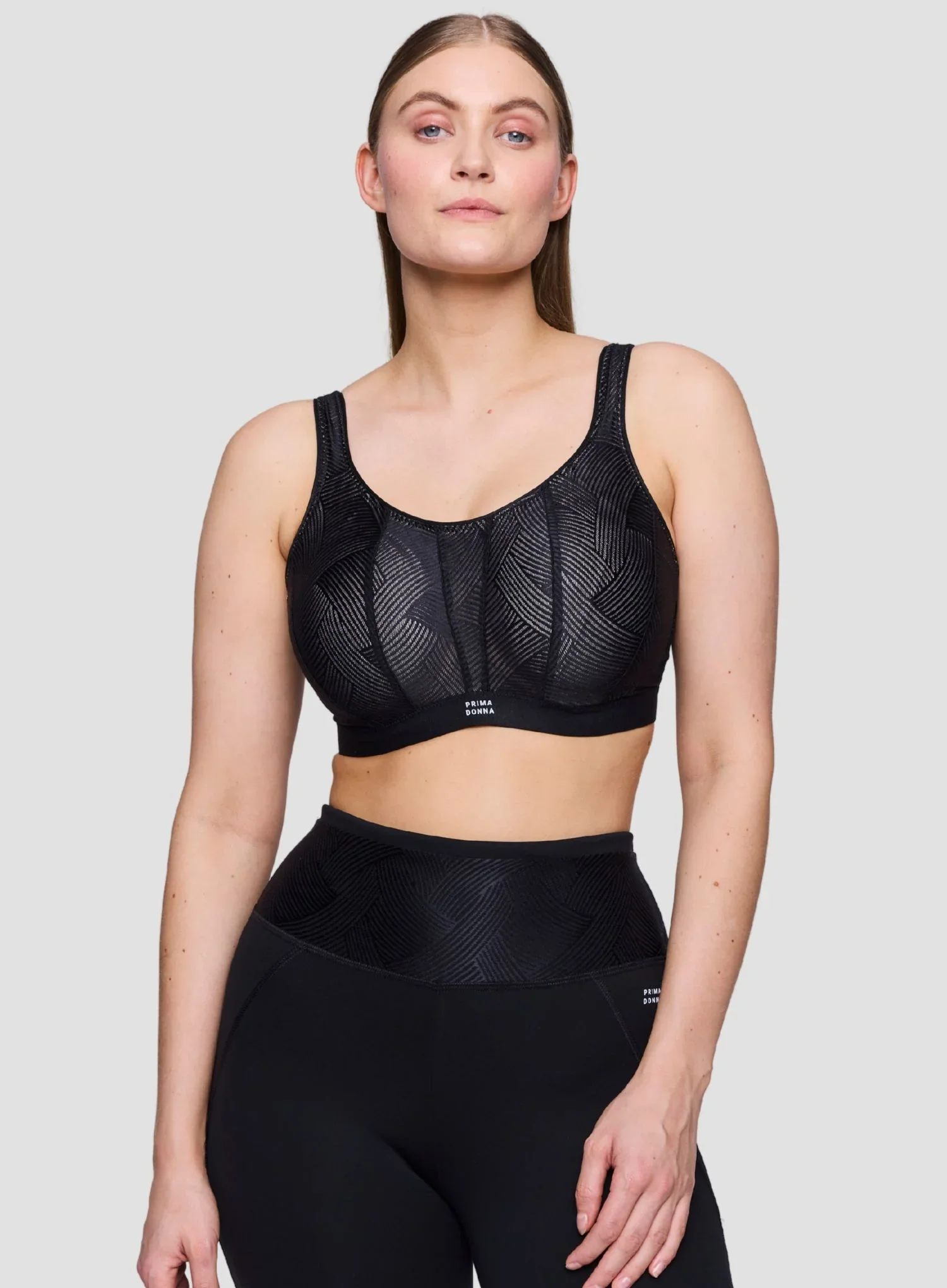 Primadonna Sport: The Game Non Padded Wired Sports Bra Black - Image 2