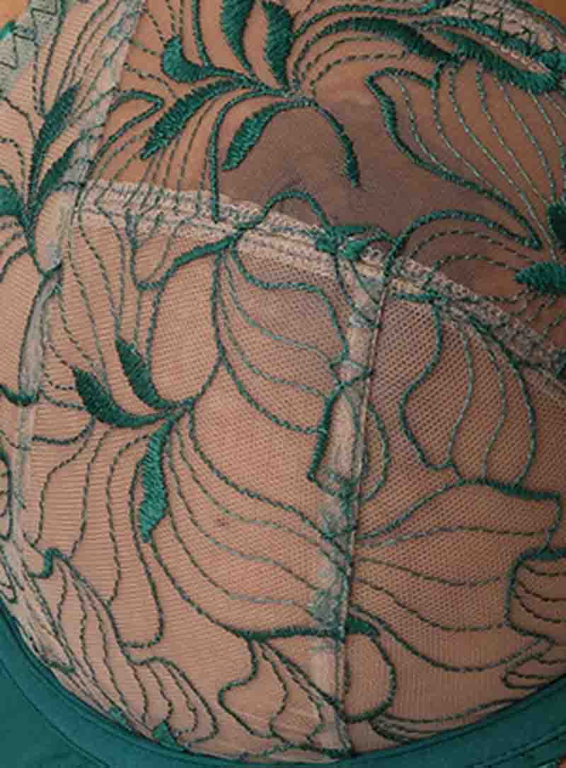 PrimaDonna: Springdale Luxury Thong Jasper Green - Image 6